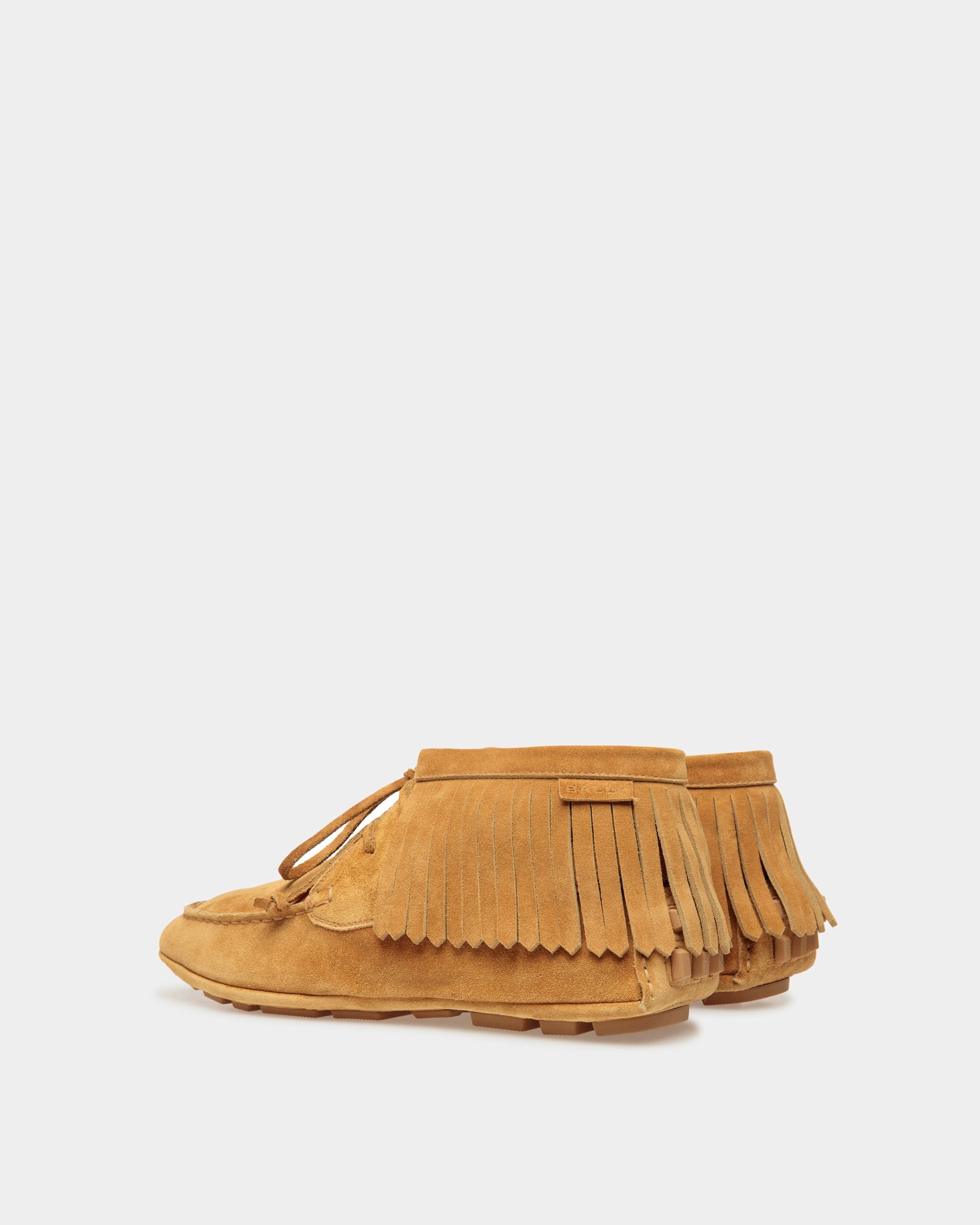 Zapatos Driver Kerbs De Piel Color Desierto - Hombre - Bally - 04