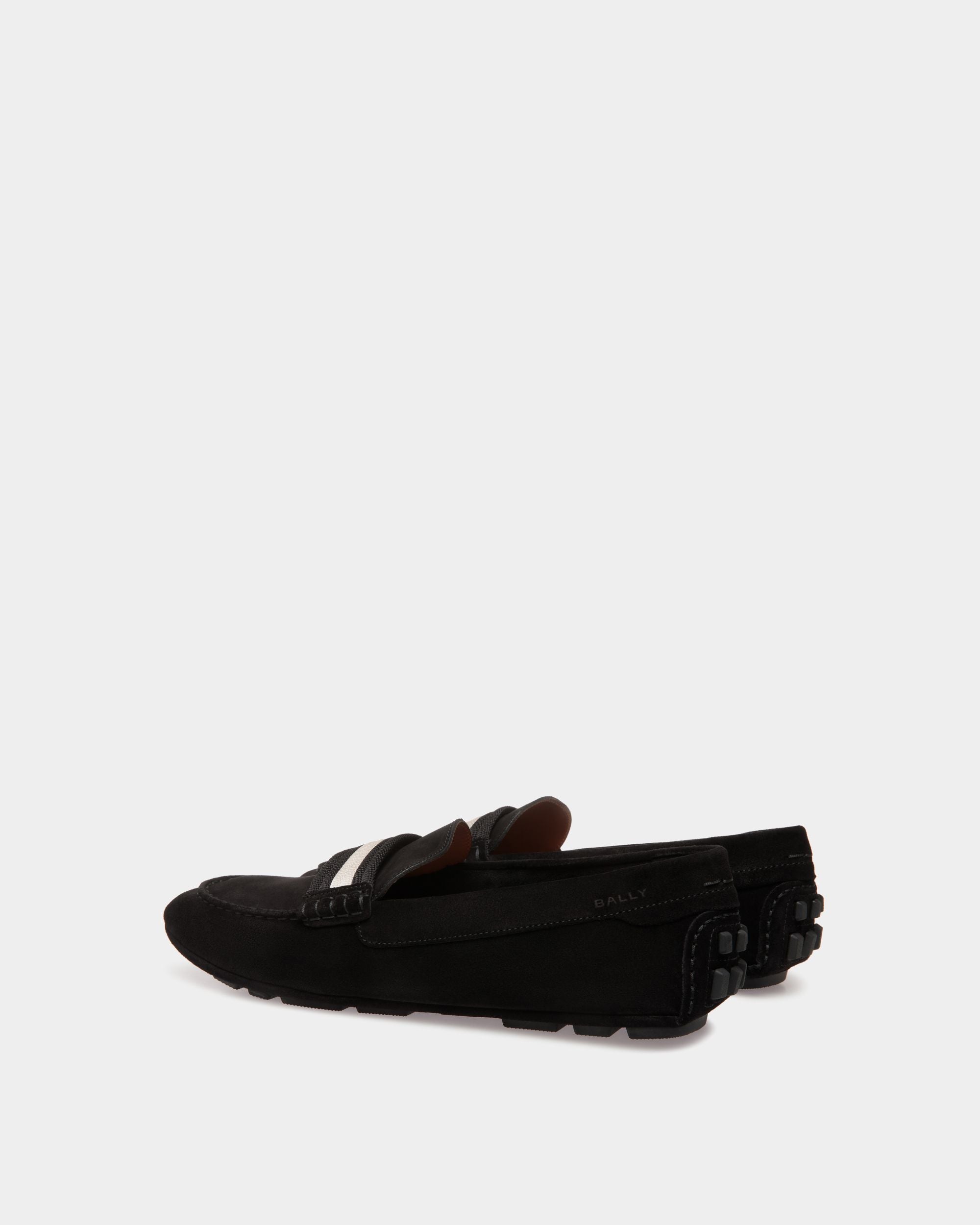 Kerbs Drivers In Black Leather - Herren - Bally - 03