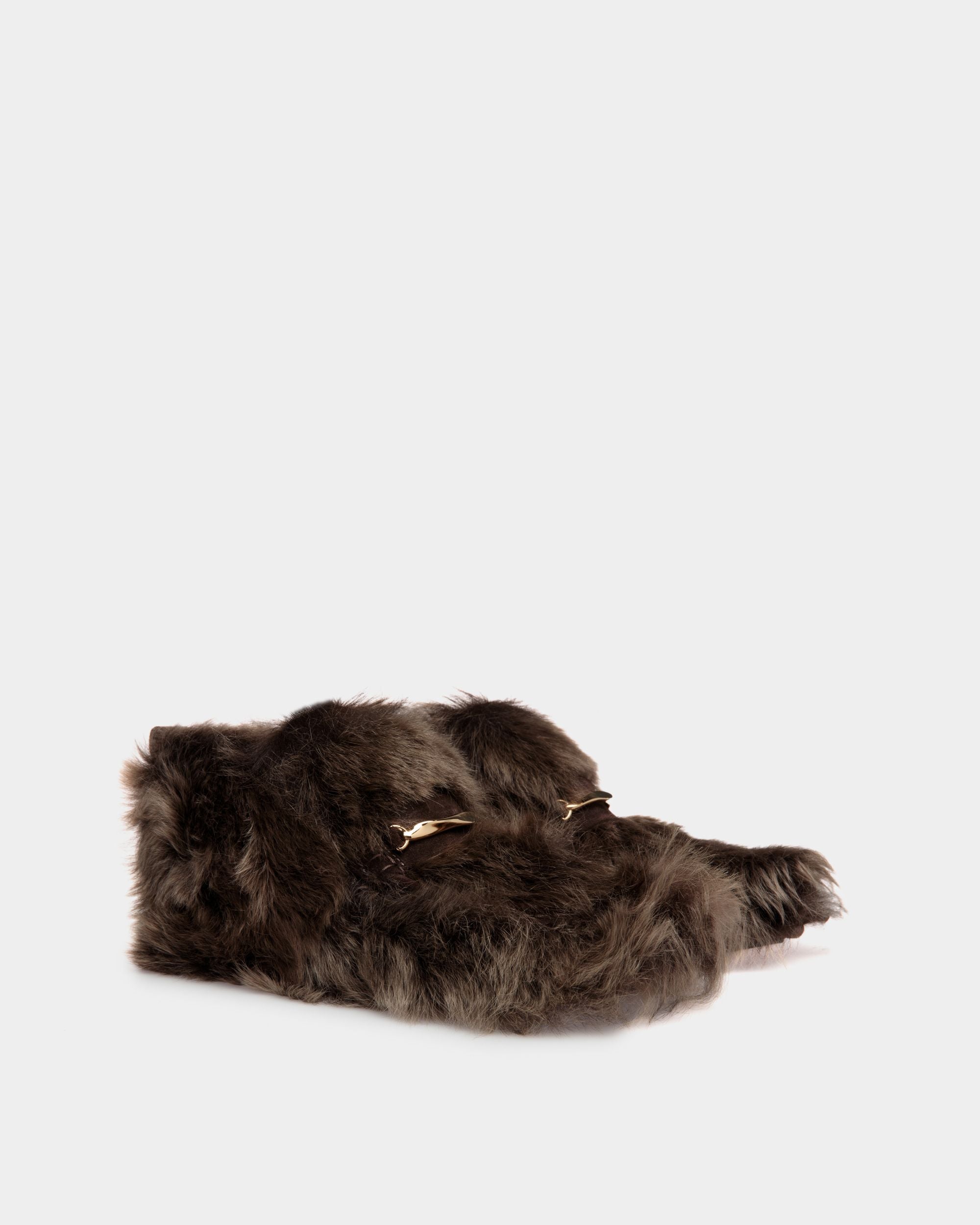 Mocassins Driver Kerbs En Cuir Marron - Homme - Bally - 02