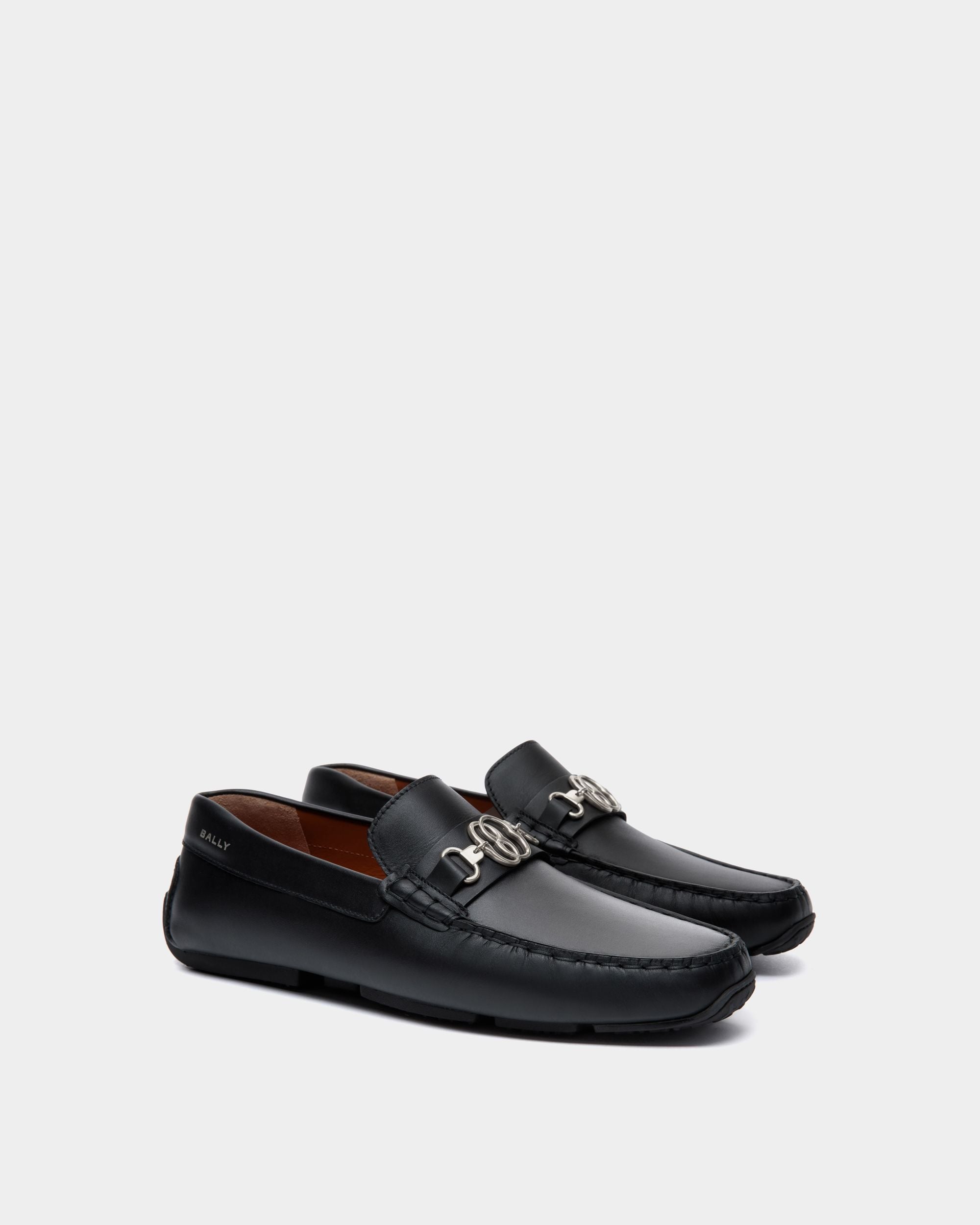 Pilot Driver-Schuh Aus Leder In Schwarz - Herren - Bally - 03