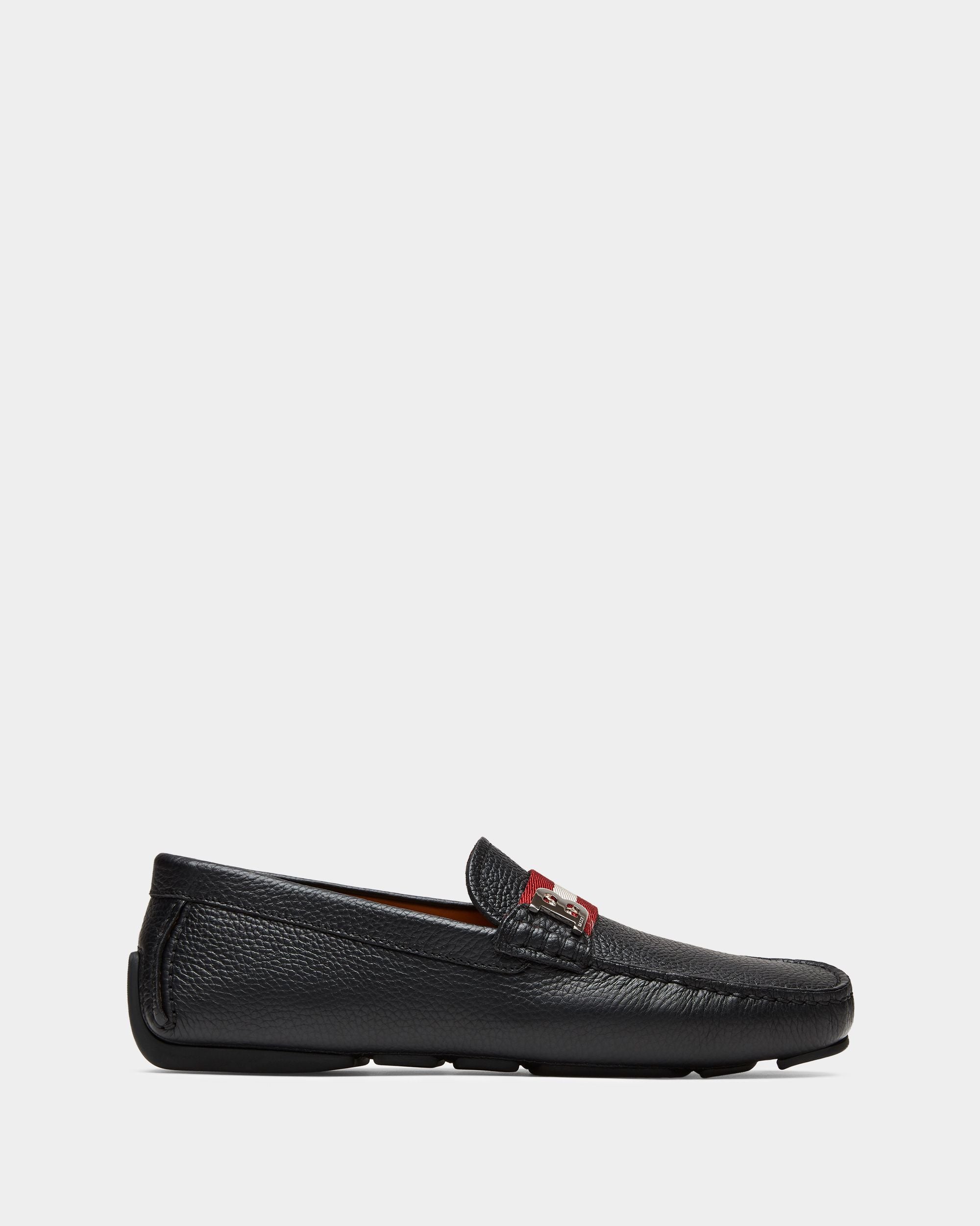 Men's Black Driver Shoes - Homme - Bally - 01