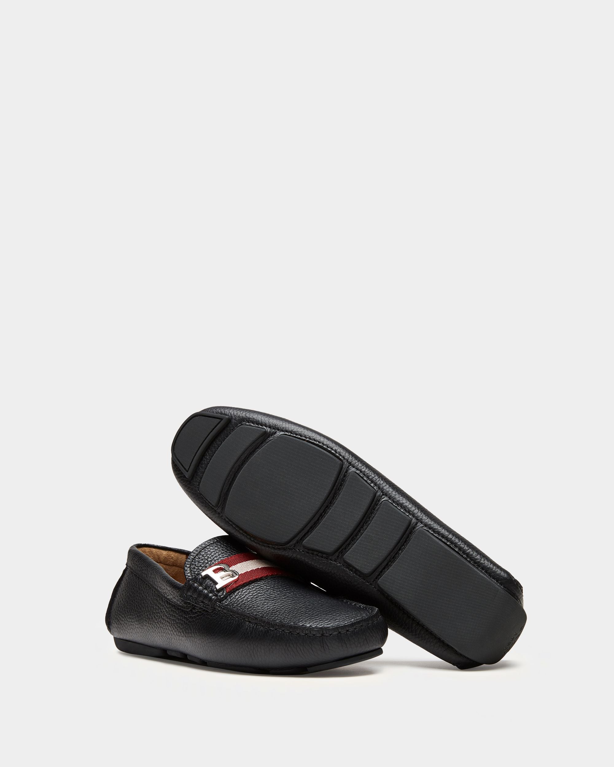 Men's Black Driver Shoes - Homme - Bally - 03