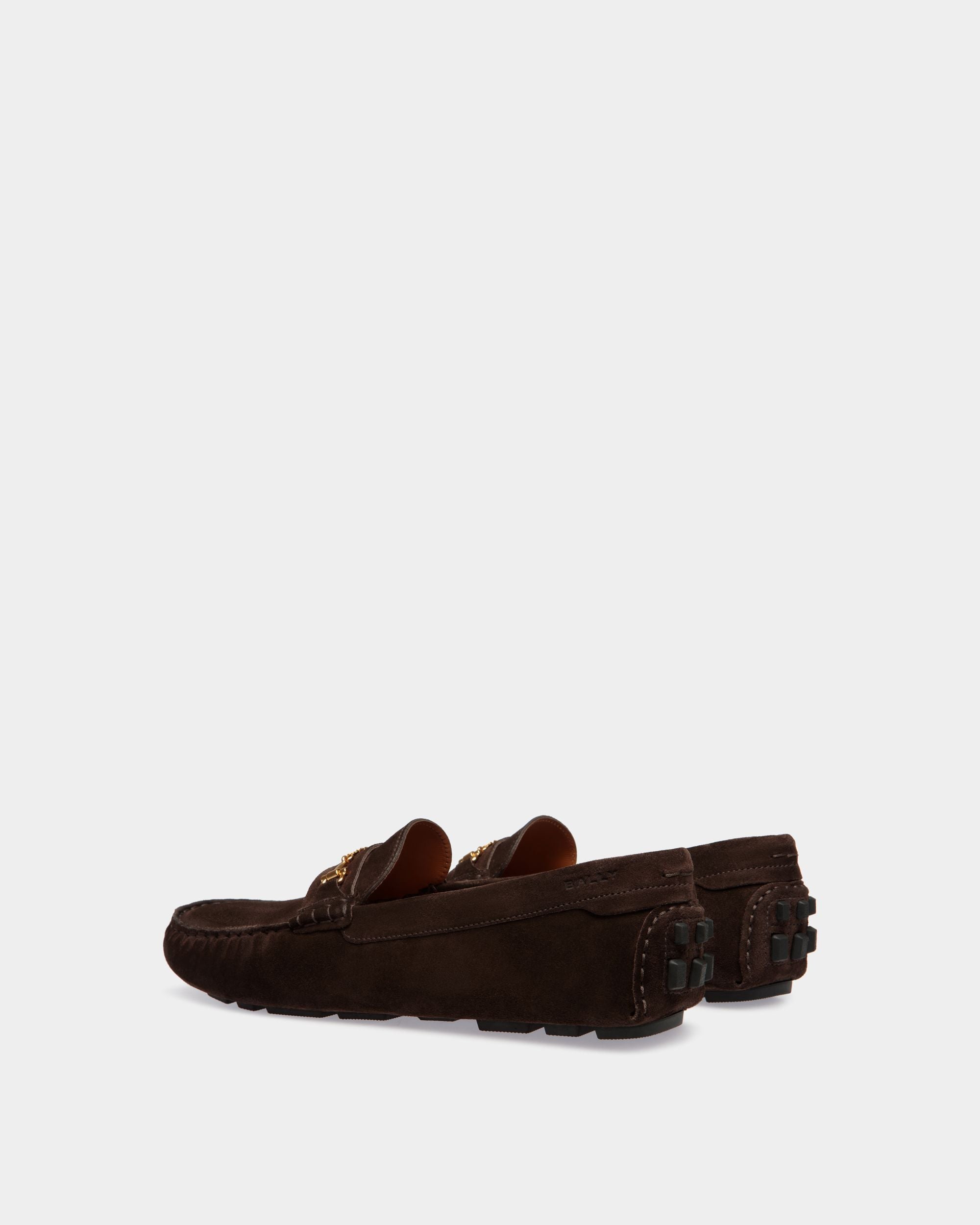 Kerbs Driver in Ebano Suede - Homme - Bally - 03