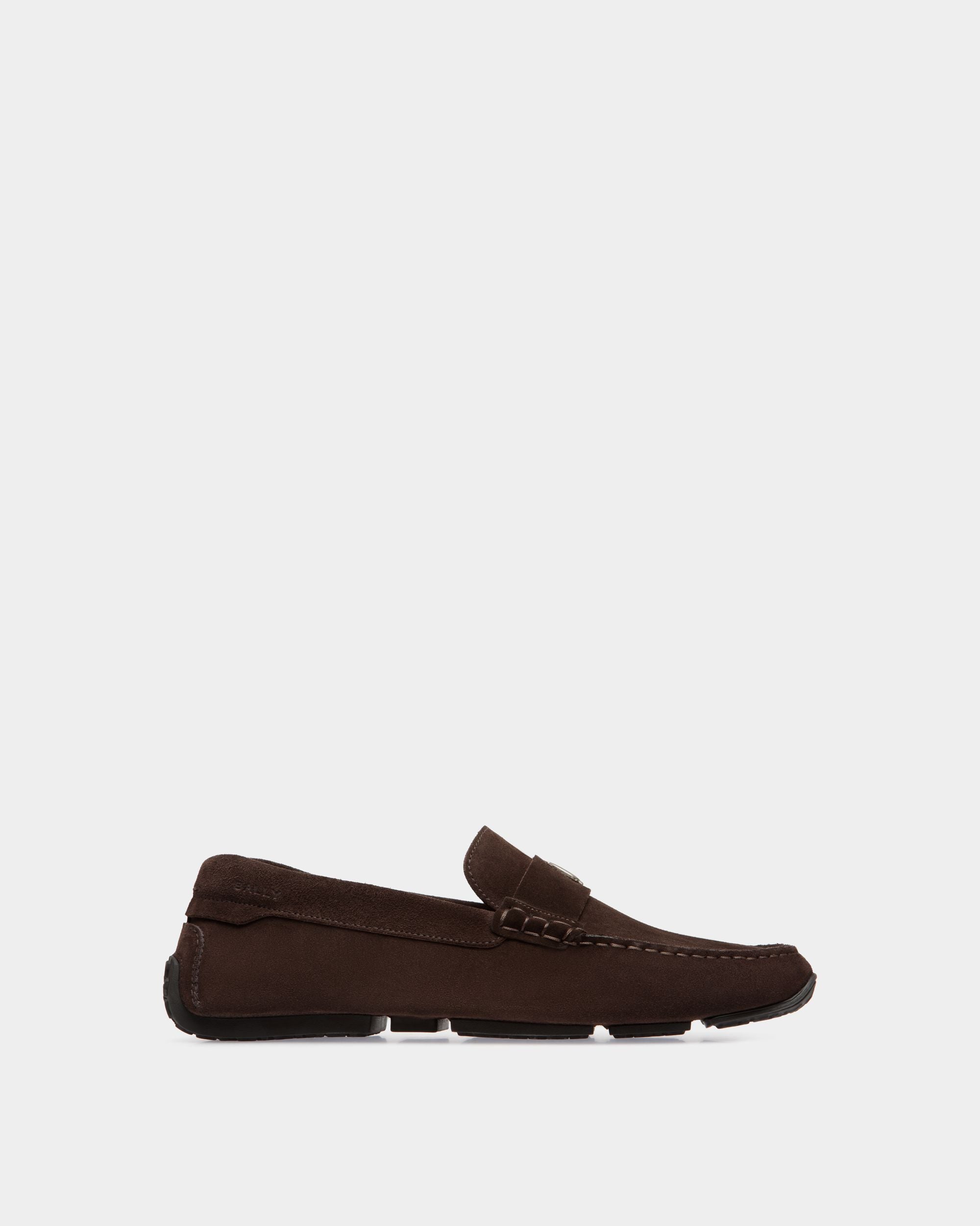 Pilot Driver in Ebano Suede - Herren - Bally - 01
