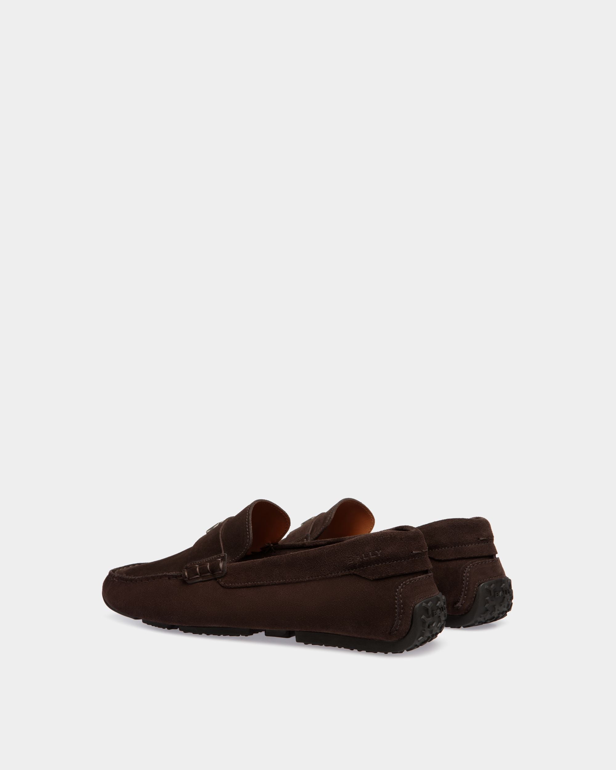 Pilot Driver in Ebano Suede - Herren - Bally - 03