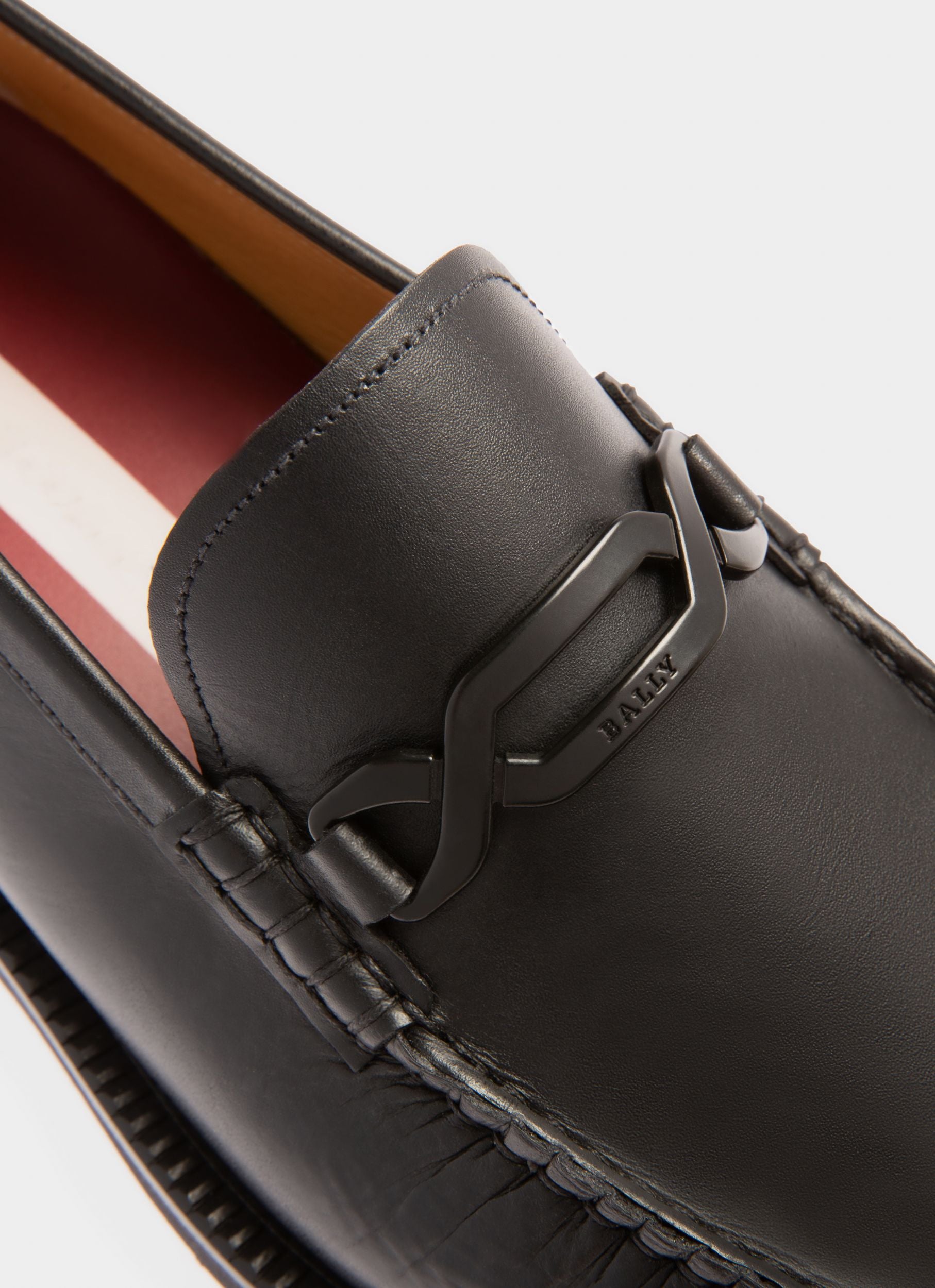 Novian Mokassins Aus Schwarzem Leder - Herren - Bally - 06