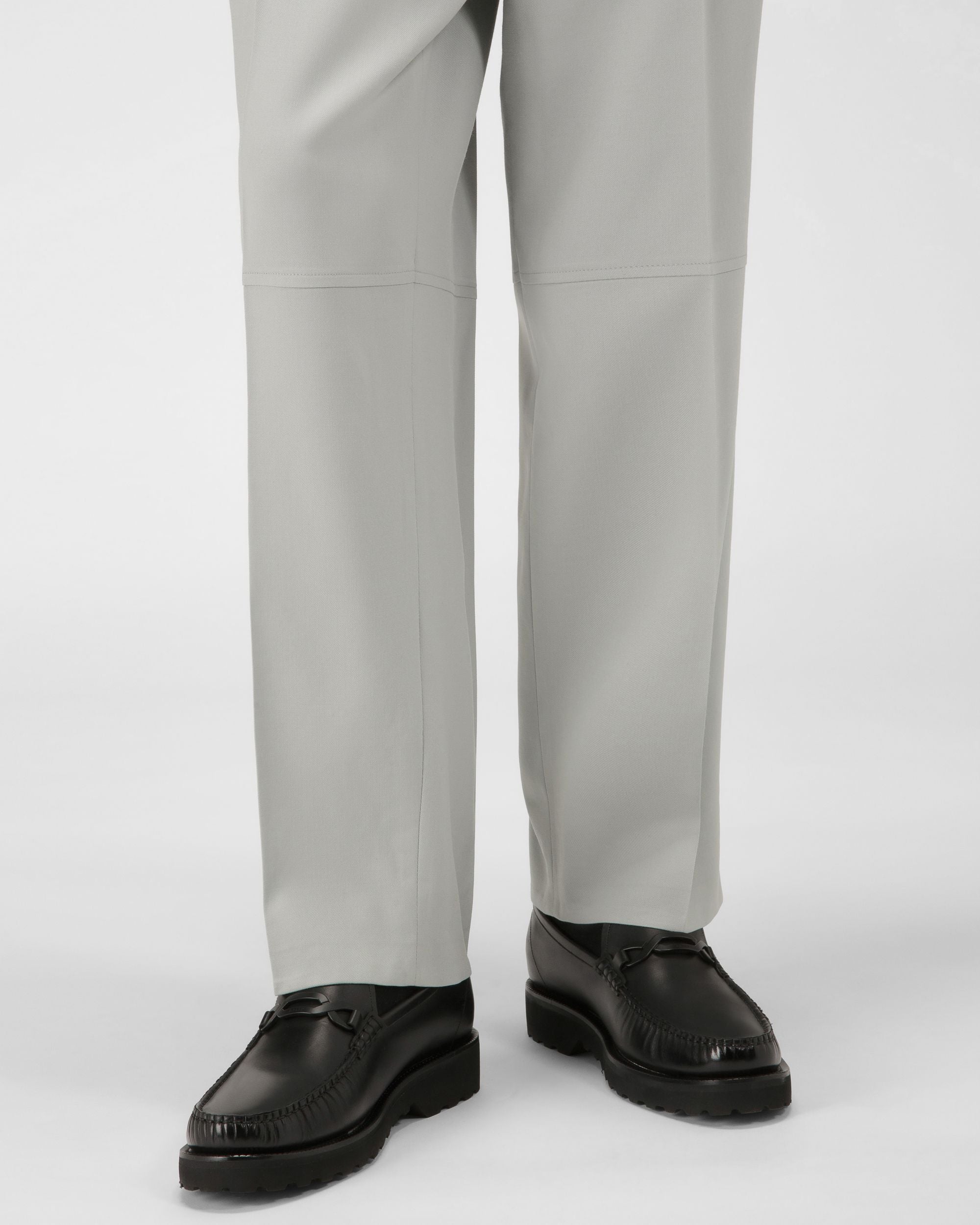 Novian Mokassins Aus Schwarzem Leder - Herren - Bally - 07