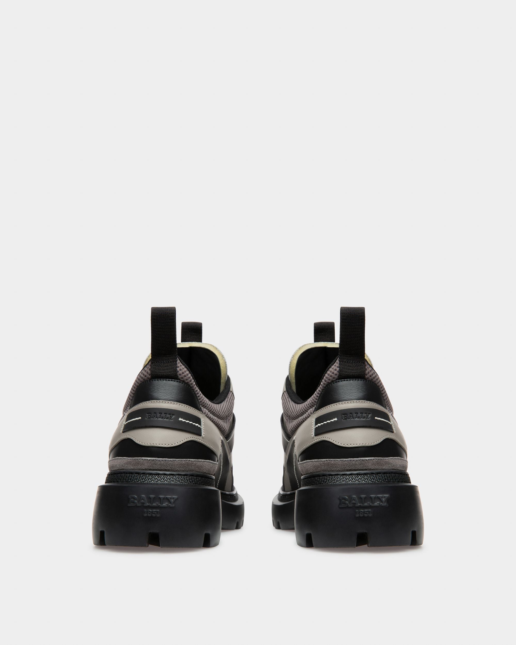 Vailont Derbies En Cuir Noir - Homme - Bally - 04