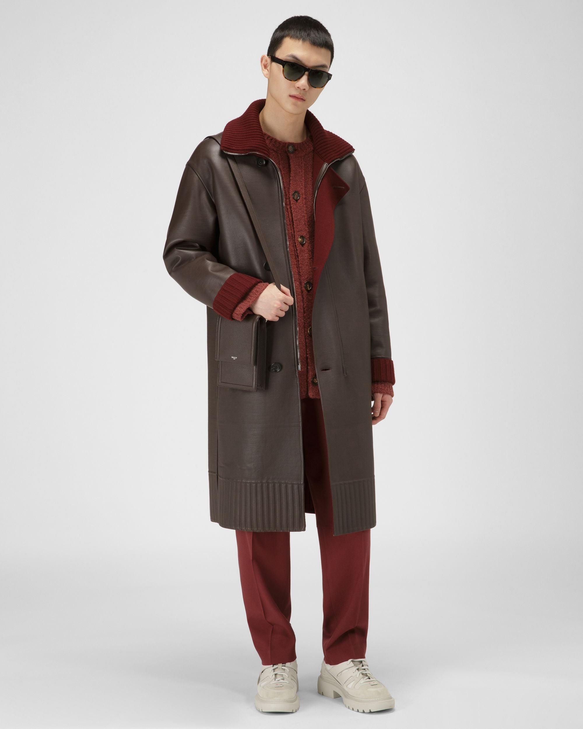 Vailont Derbies En Cuir Blanc Poussiéreux - Homme - Bally - 07