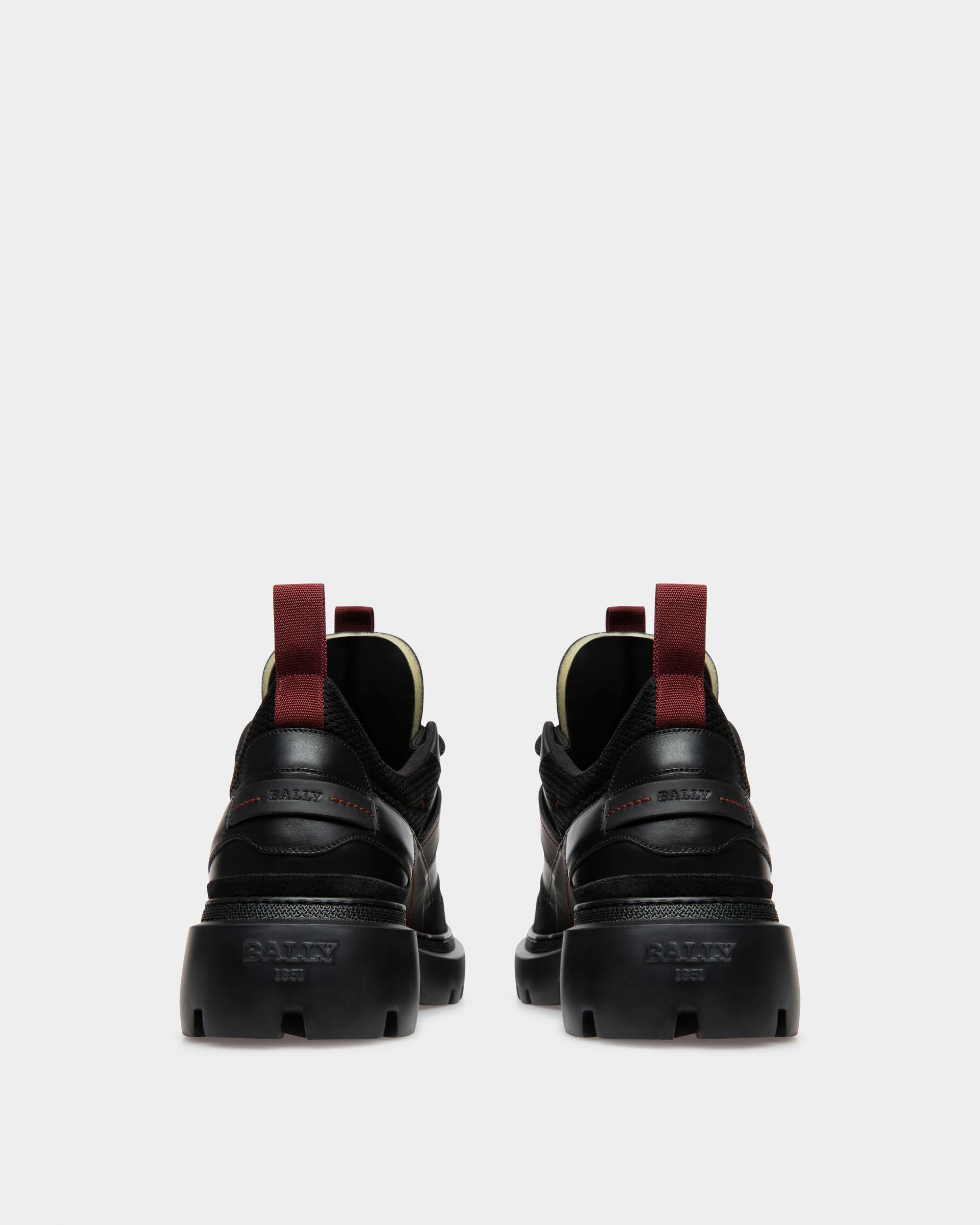 Vailont Derbies En Cuir Noir - Homme - Bally - 04