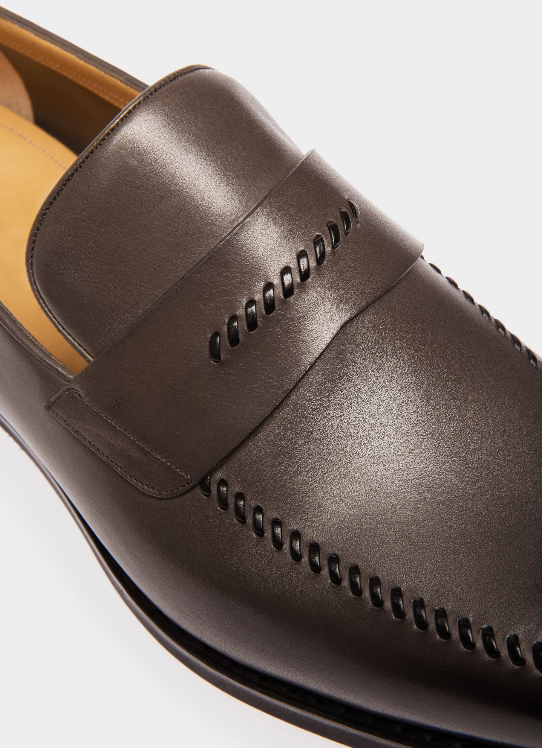 Scober Loafer Aus Militärgrünem Leder - Herren - Bally - 06