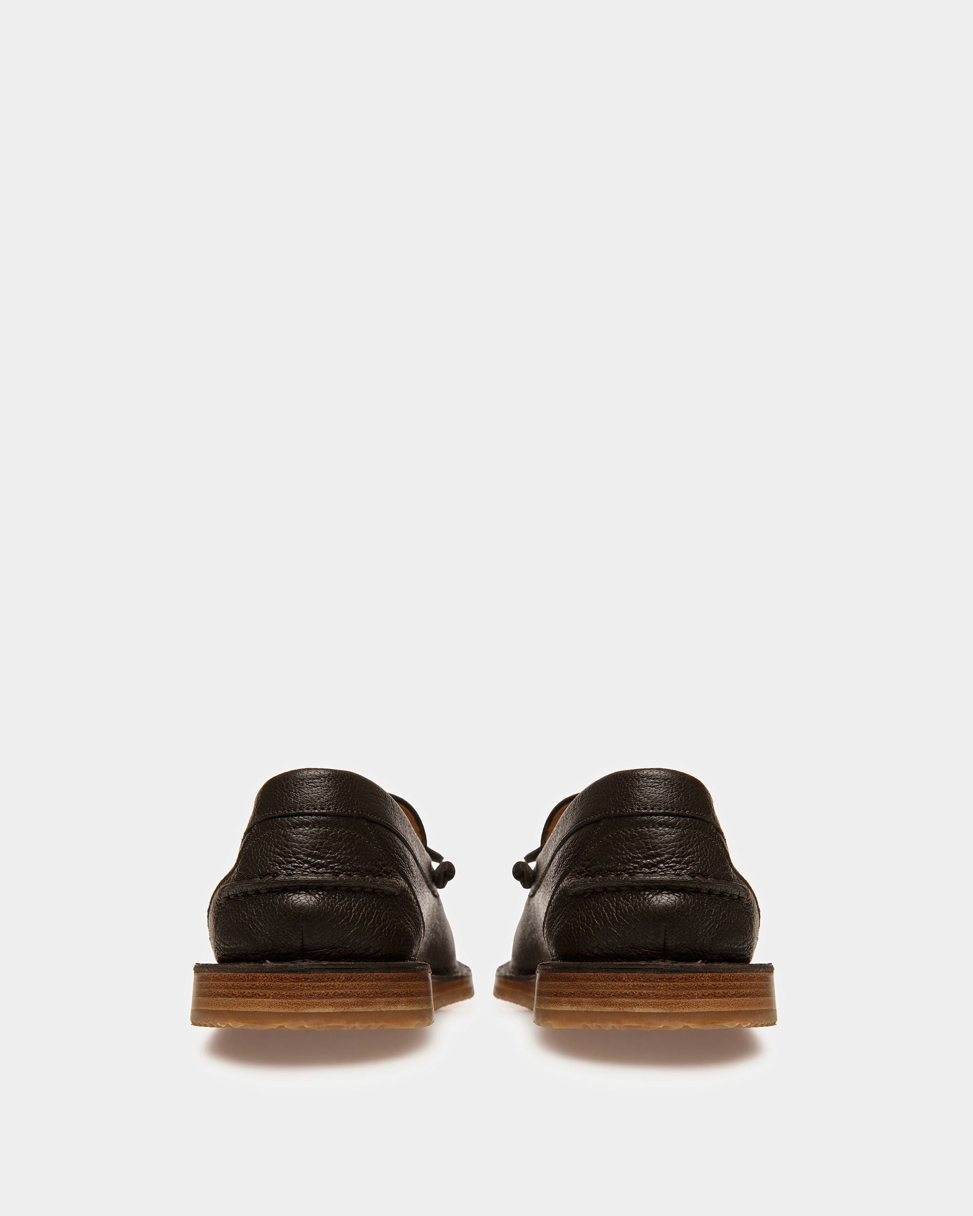 Fogar Mocasines De Piel En Marrón - Hombre - Bally - 04