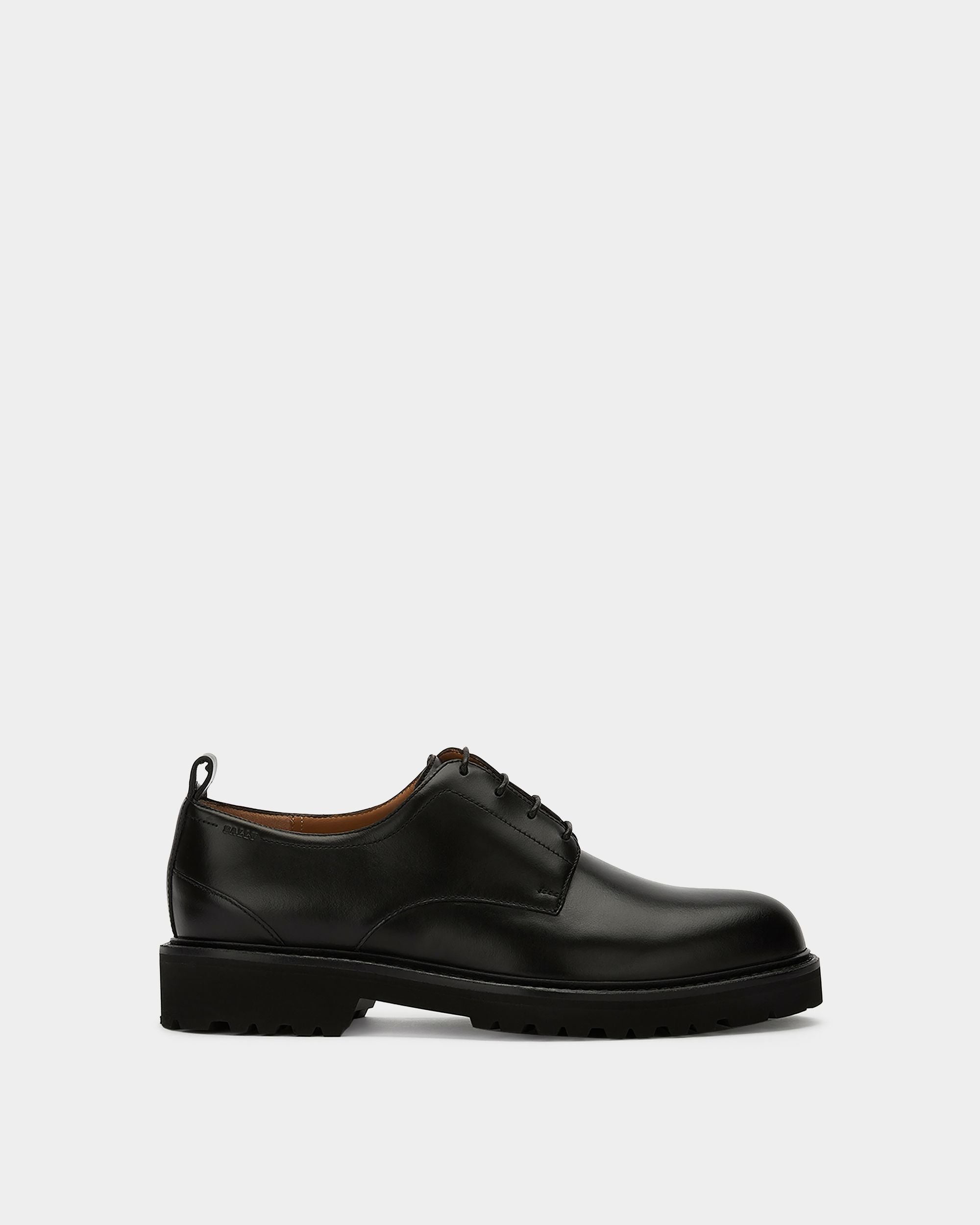 Men's Black Derby Shoes - Hombre - Bally - 01