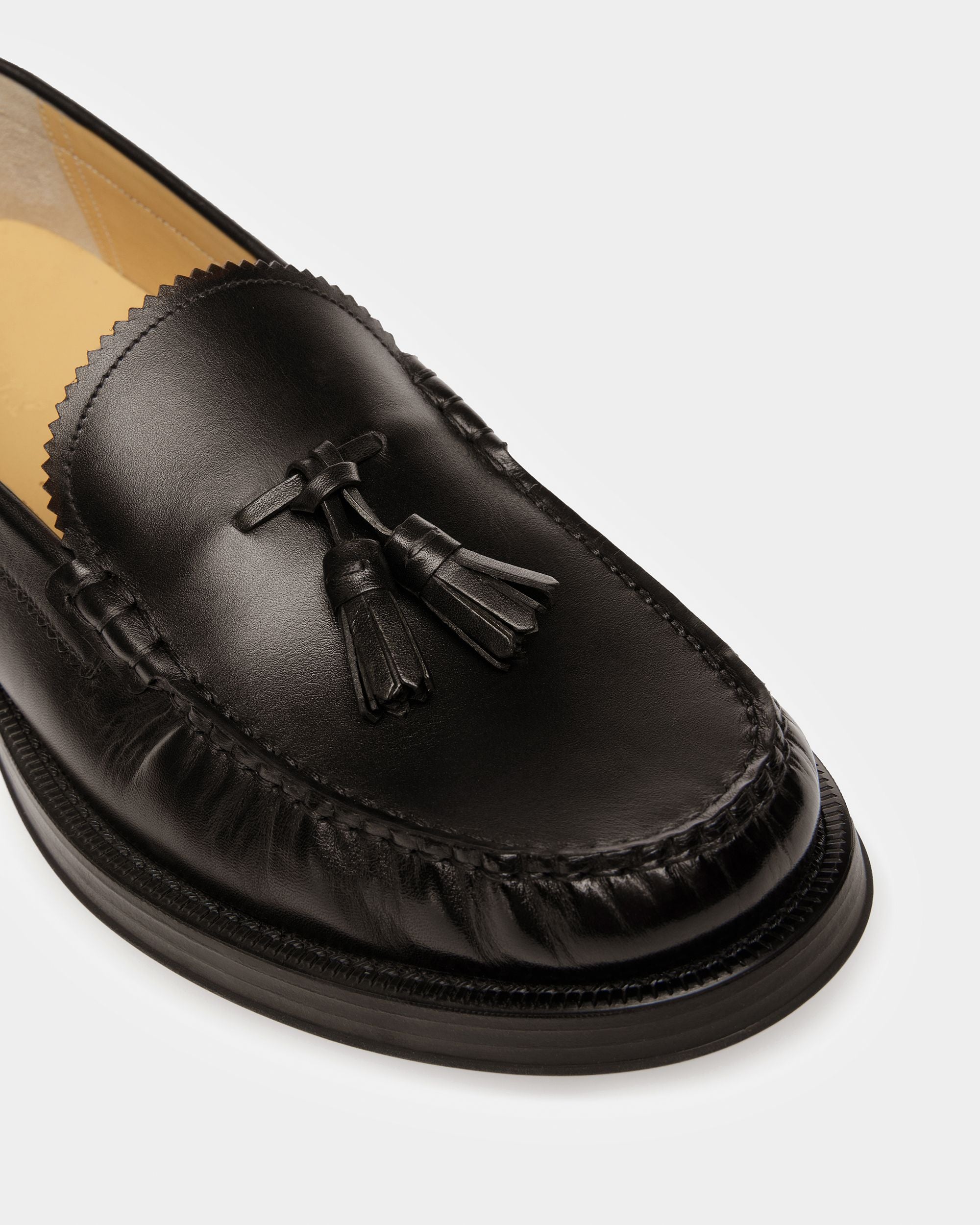 Resel Mokassins Aus Leder In Schwarz - Herren - Bally - 04
