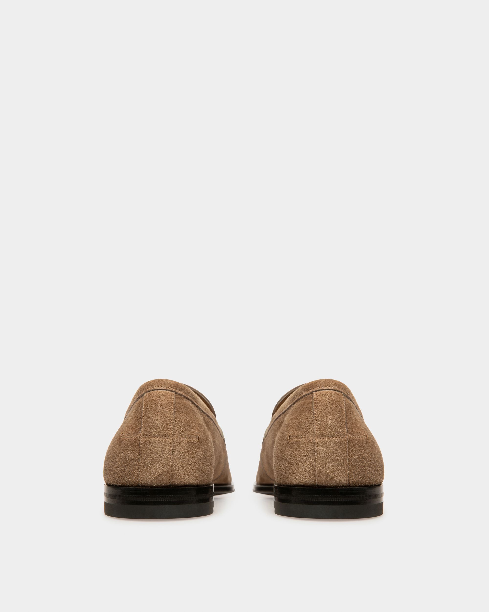 Webb Loafer Aus Taupefarbenem Leder - Herren - Bally - 03