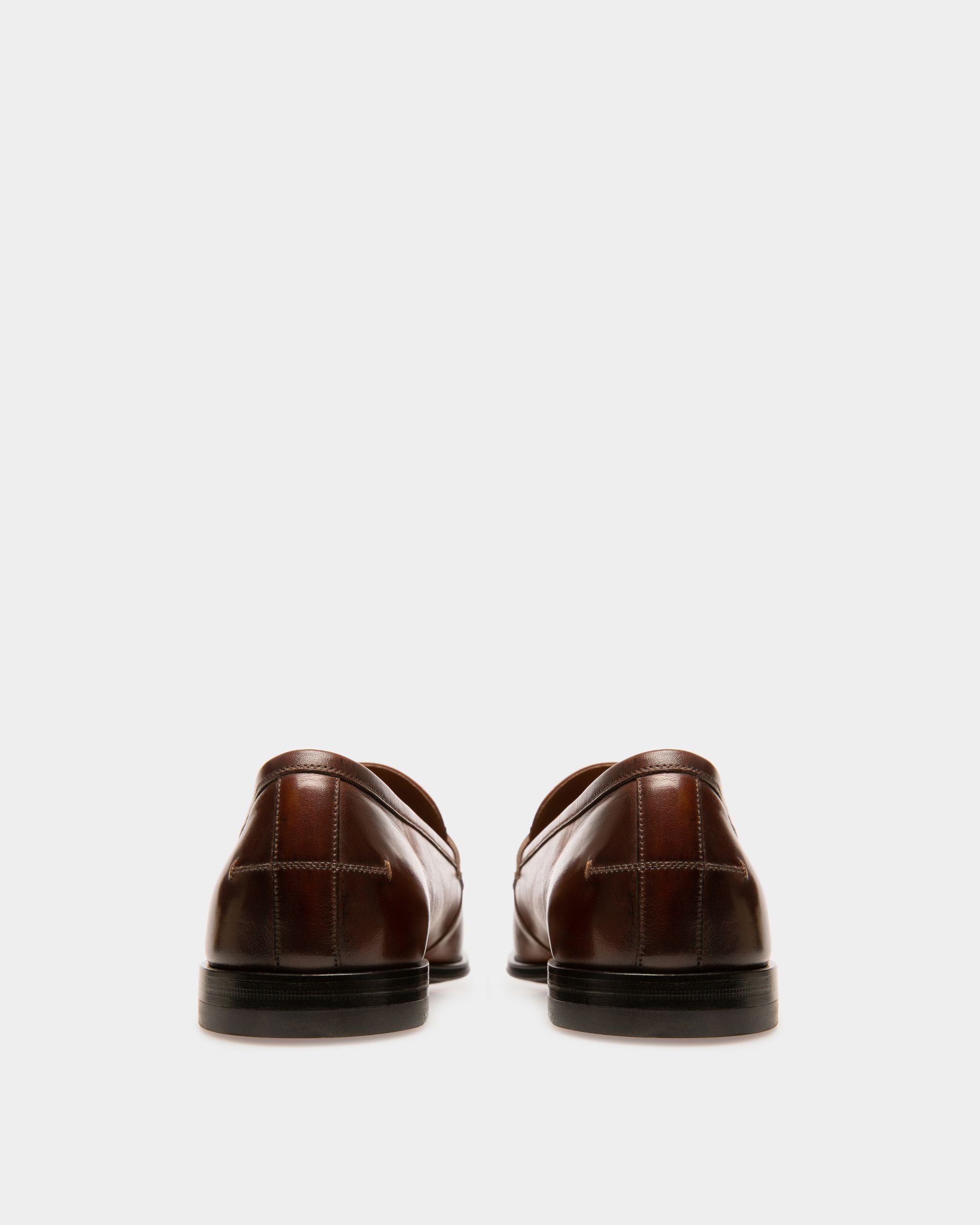 Webb Mocassins En Cuir Marron - Homme - Bally - 03