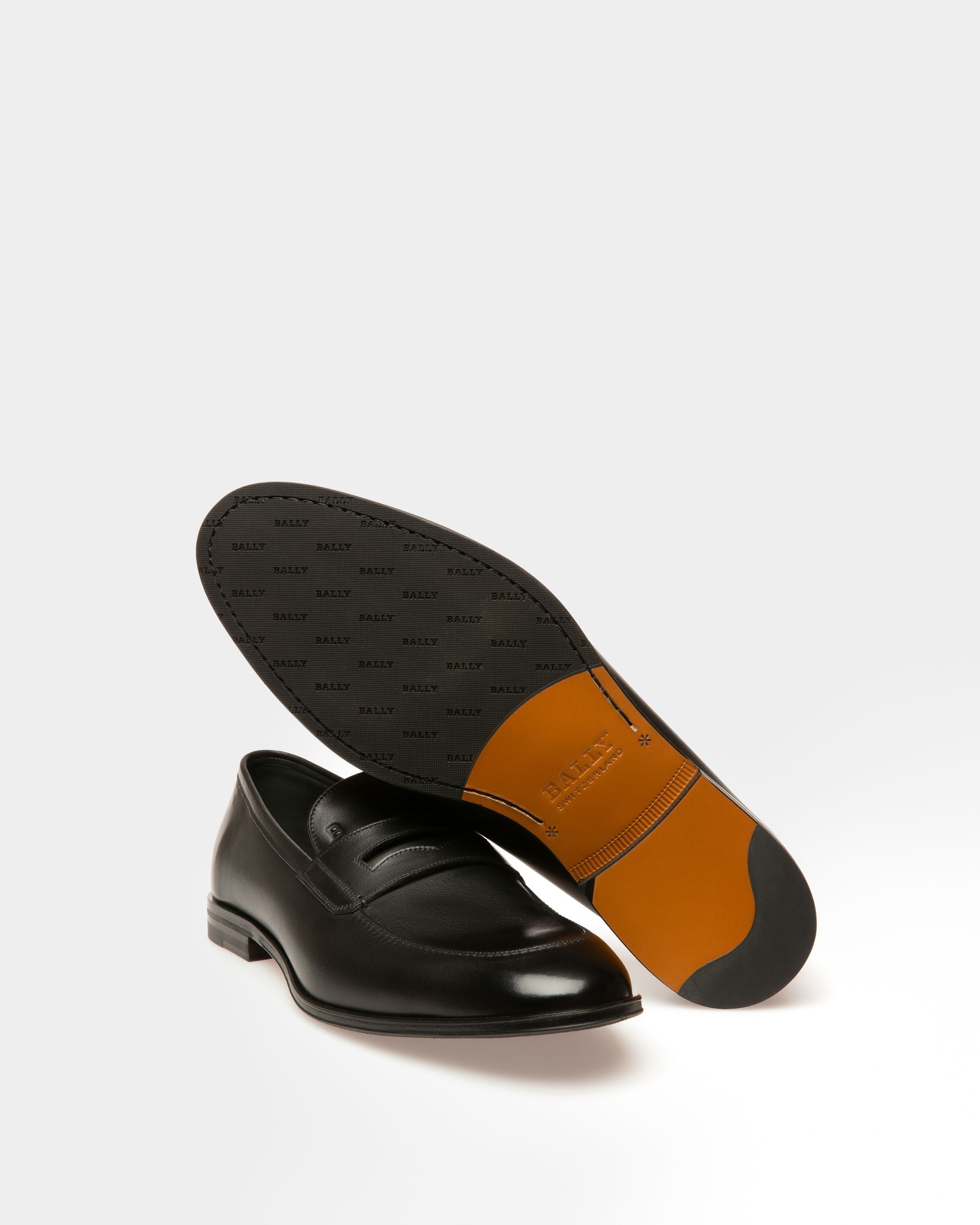 Webb Mocassins En Cuir Noir - Homme - Bally - 06