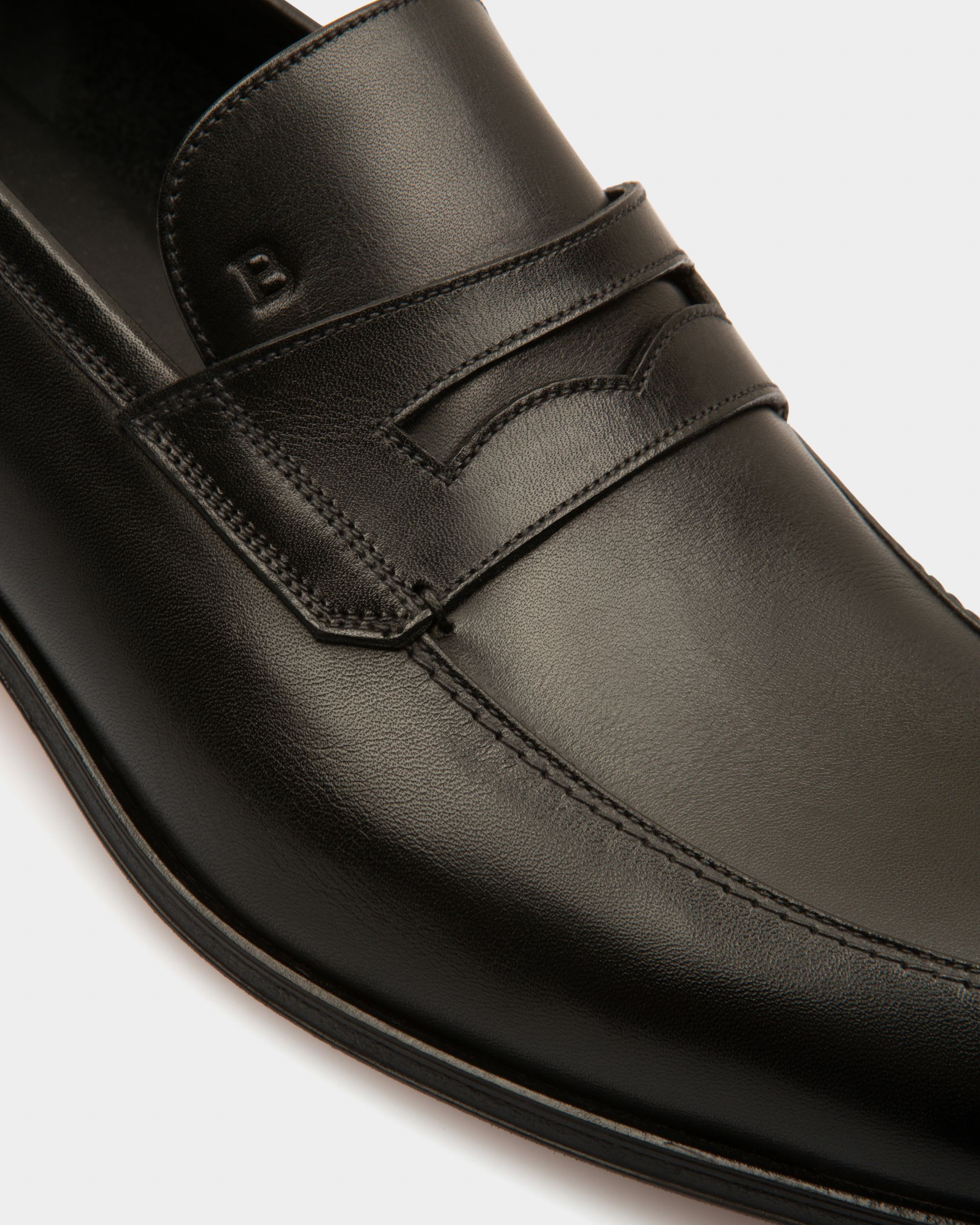 Webb Mocassins En Cuir Noir - Homme - Bally - 07