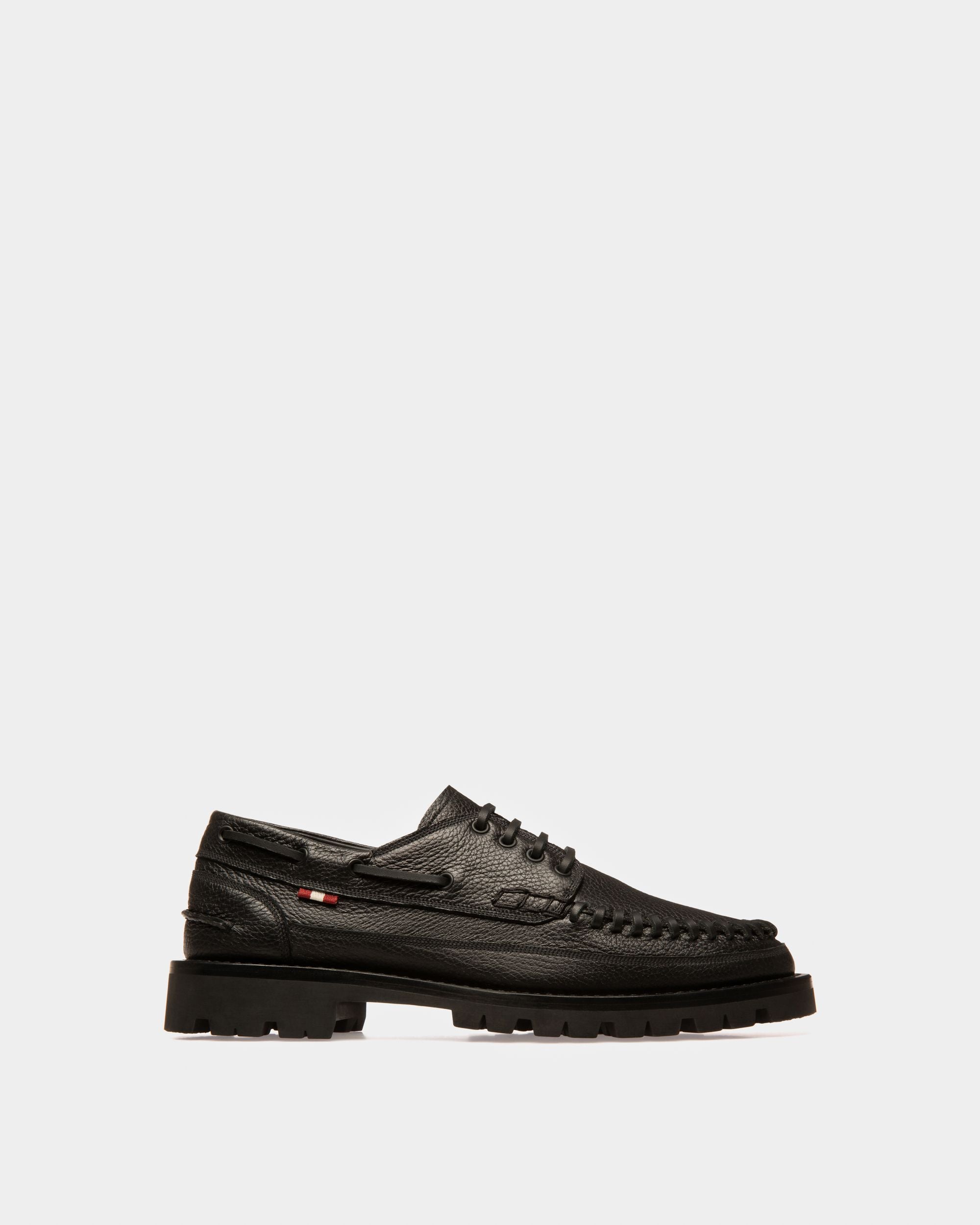 Trendal Derbies En Cuir Noir - Homme - Bally - 01
