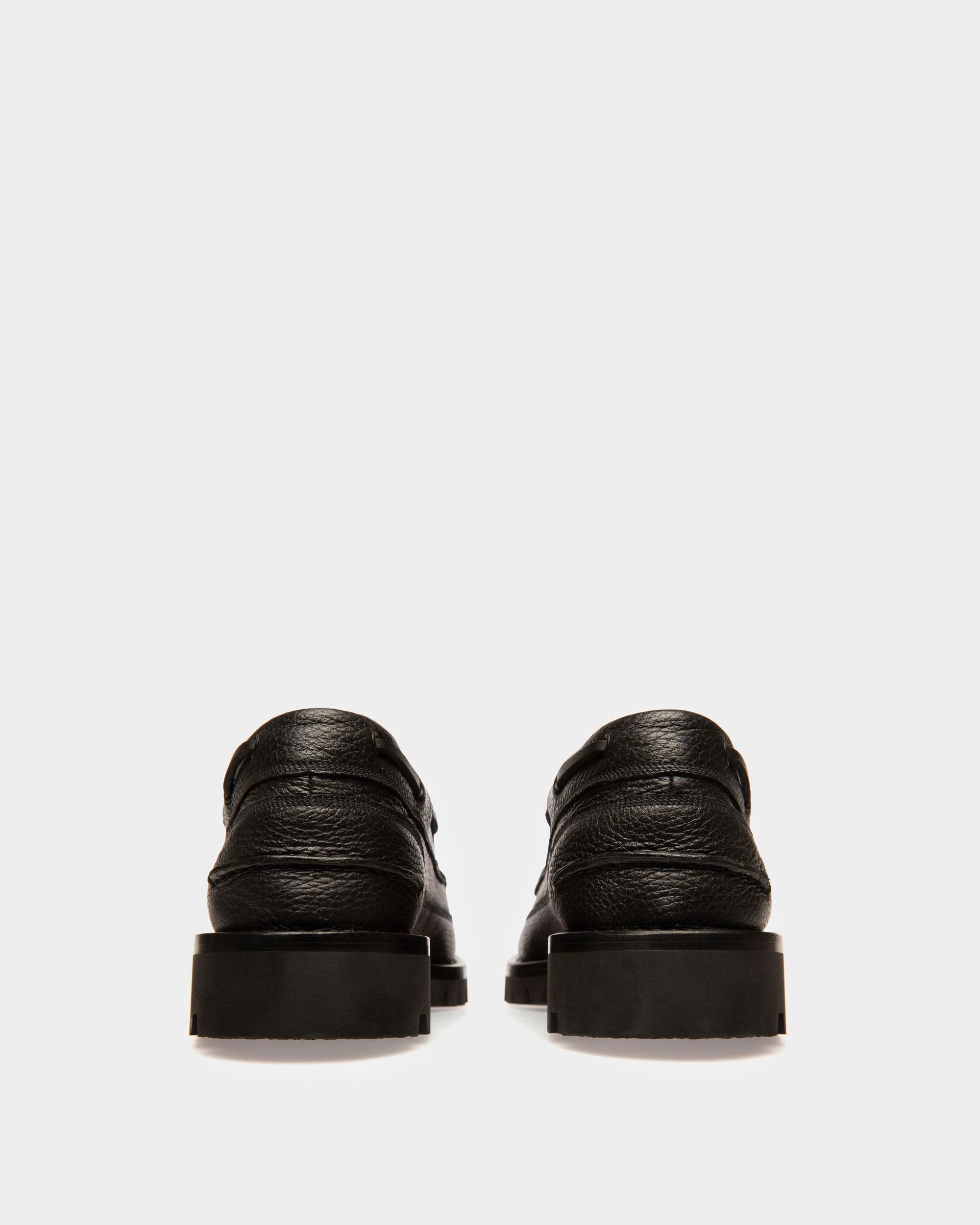 Trendal Derbies En Cuir Noir - Homme - Bally - 03