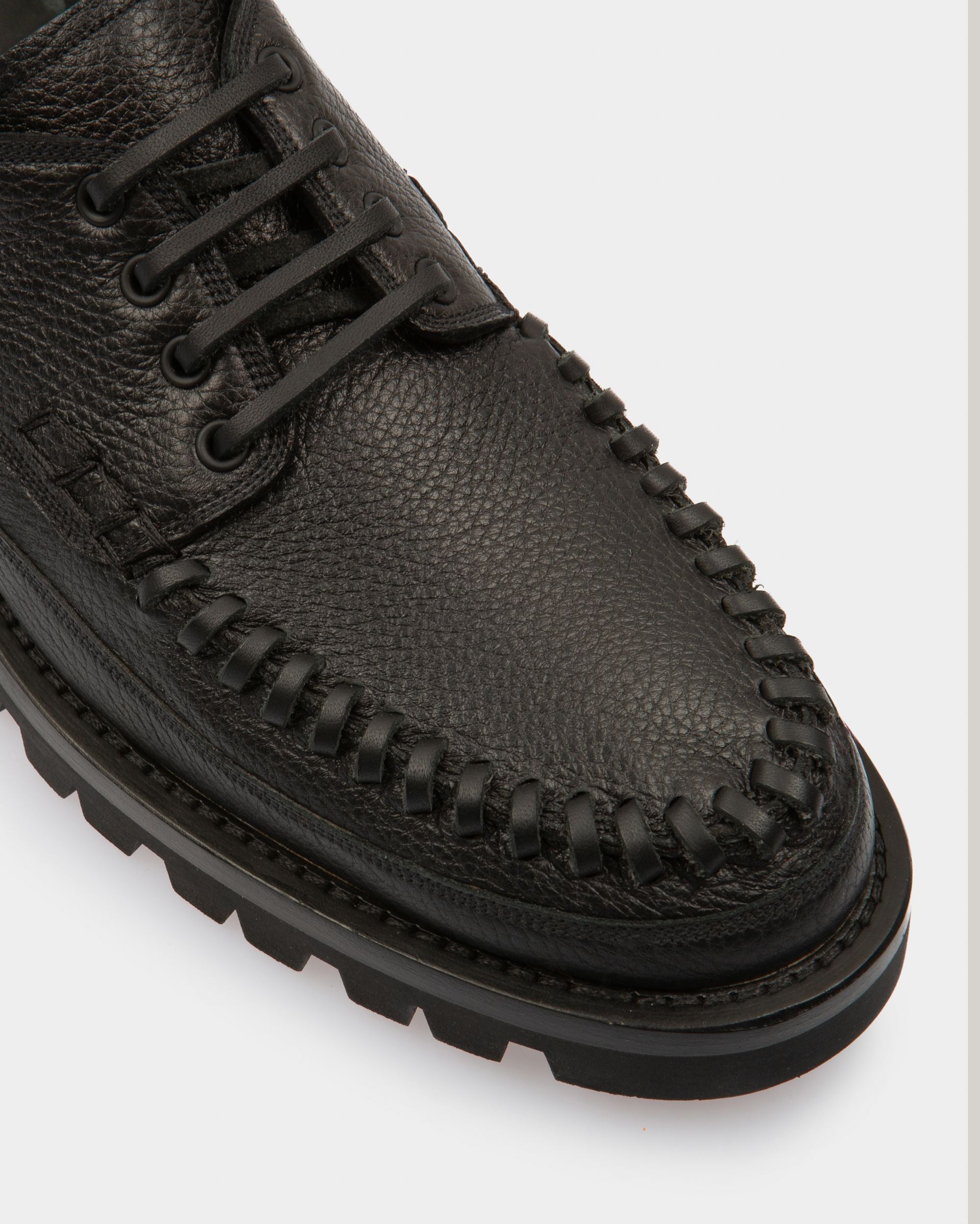 Trendal Derbies En Cuir Noir - Homme - Bally - 05