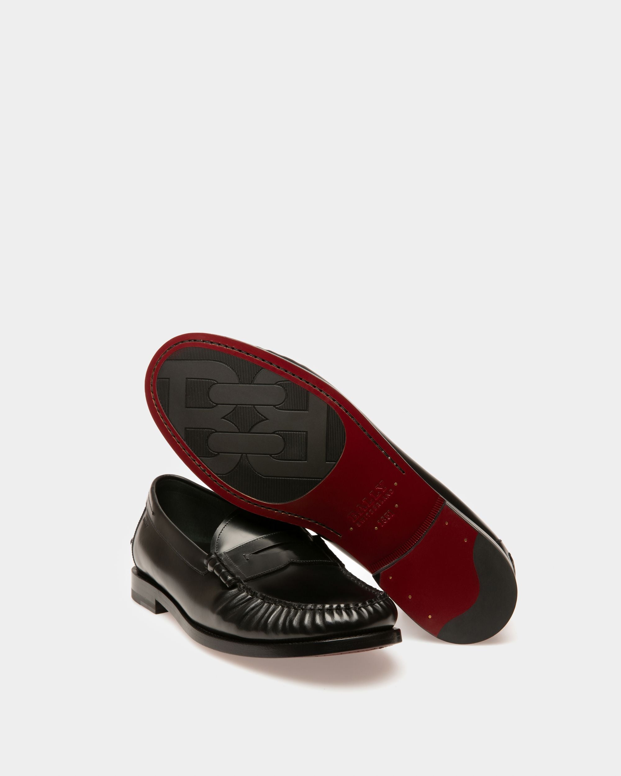 Coelo Mocassins En Cuir Noir - Homme - Bally - 04