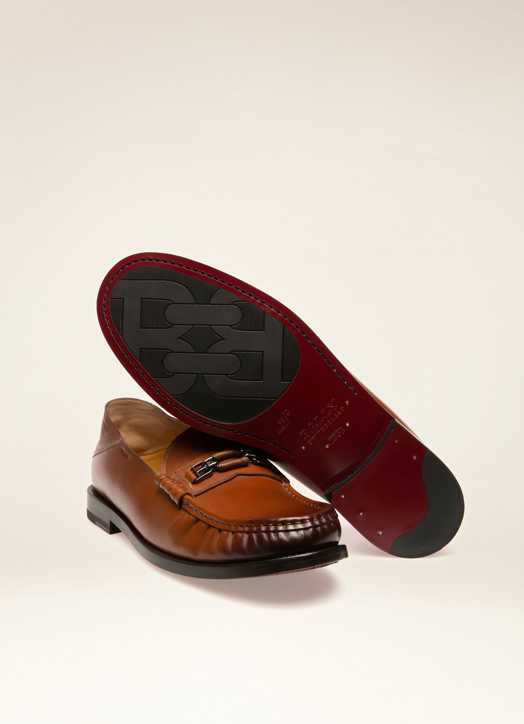 Coriano Mokassins Aus Braunem Leder - Herren - Bally - 07