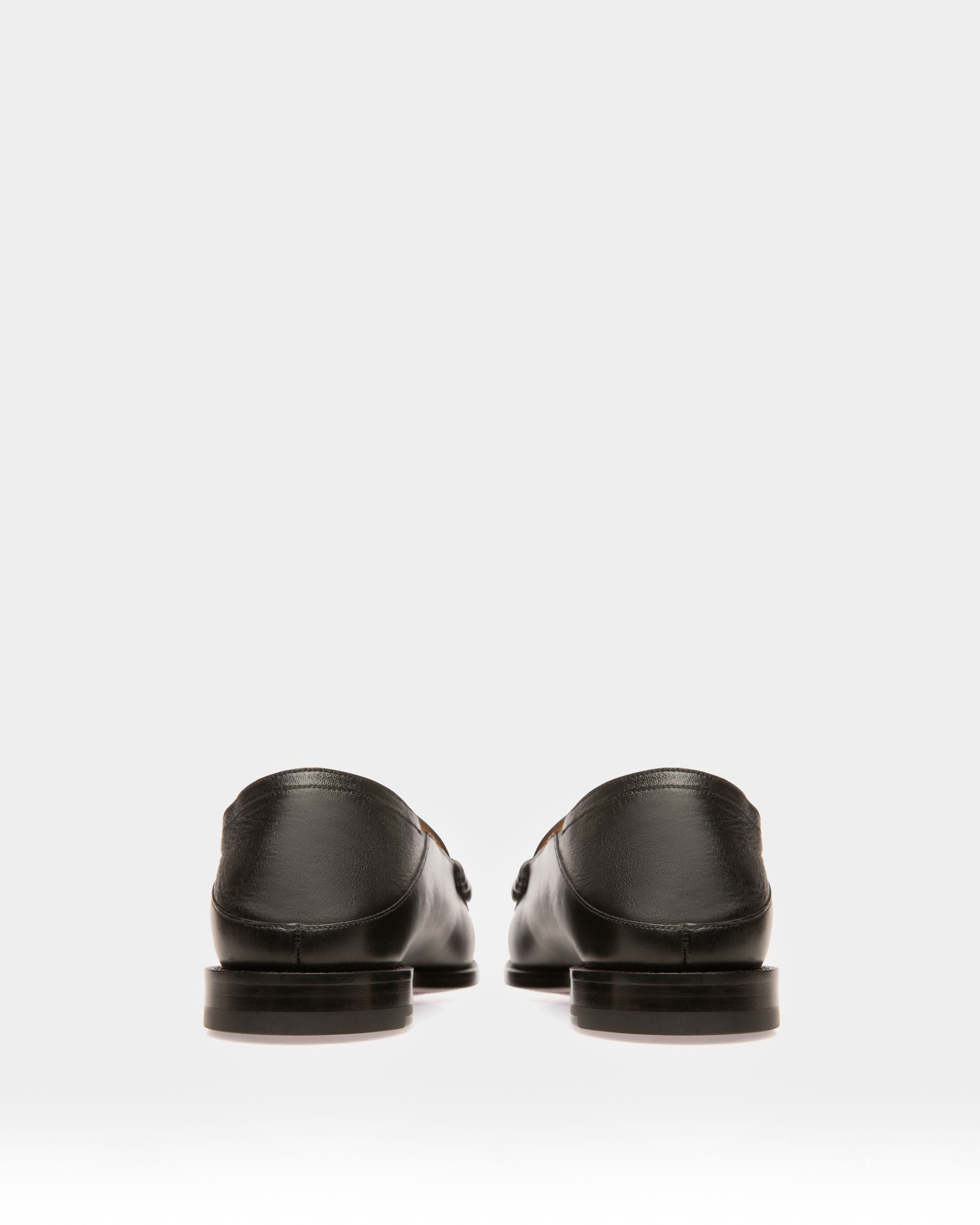 Coriano Mocassins En Cuir Noir - Homme - Bally - 03