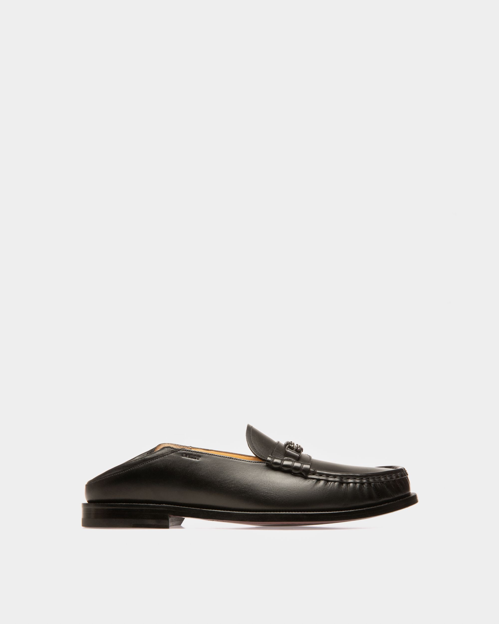 Coriano Mocassins En Cuir Noir - Homme - Bally - 06
