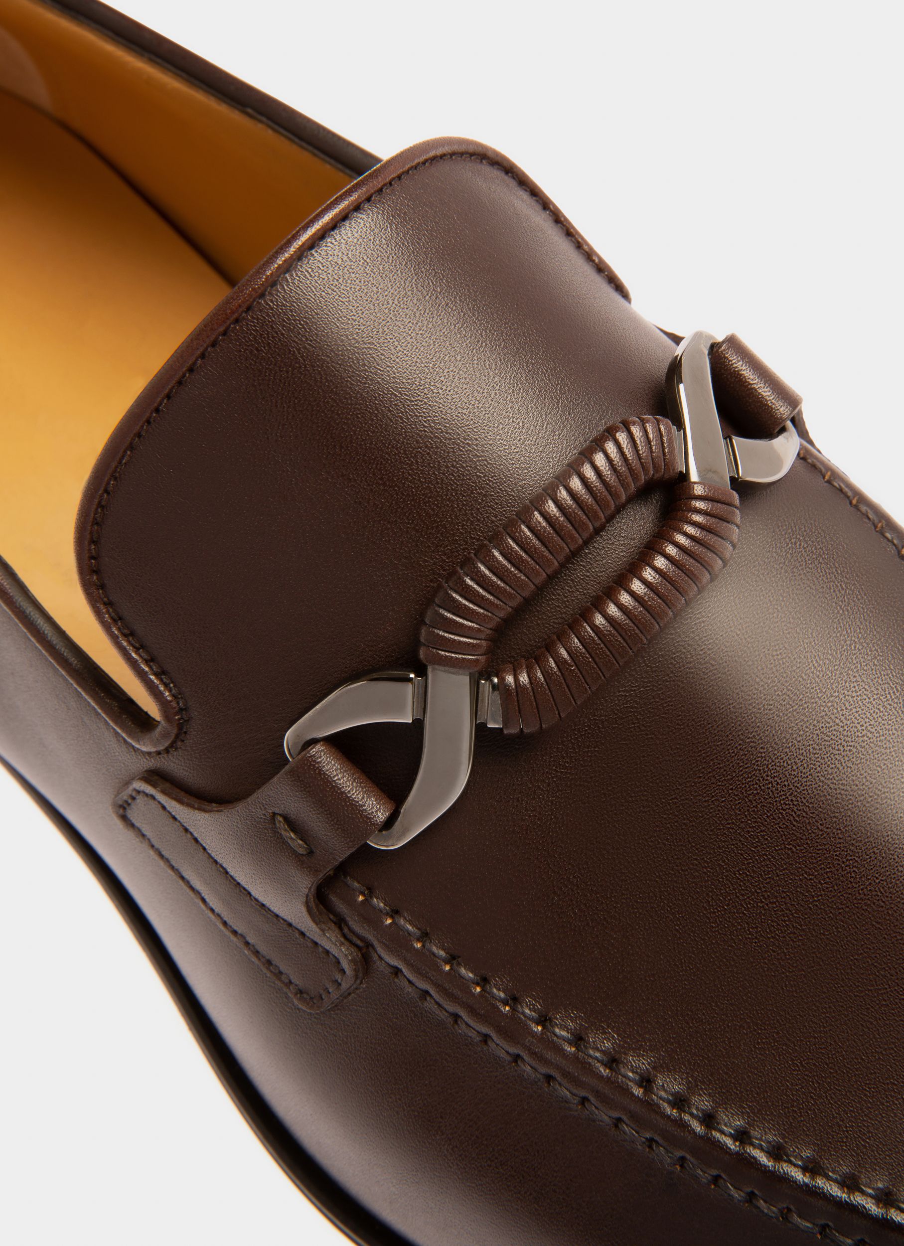 Wernof Mocassins En Cuir Marron - Homme - Bally - 06