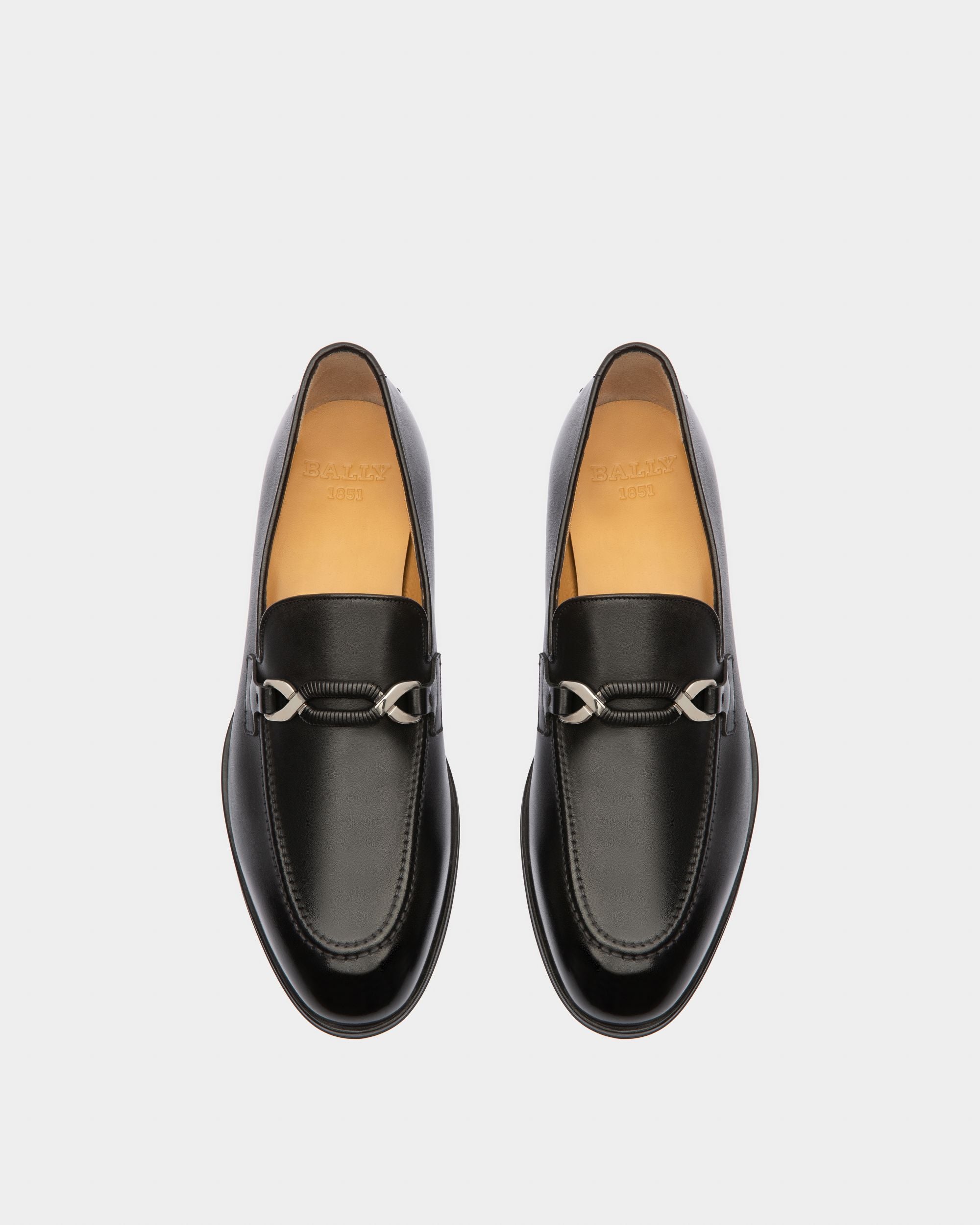 Wernof Loafer Aus Schwarzem Leder - Herren - Bally - 02