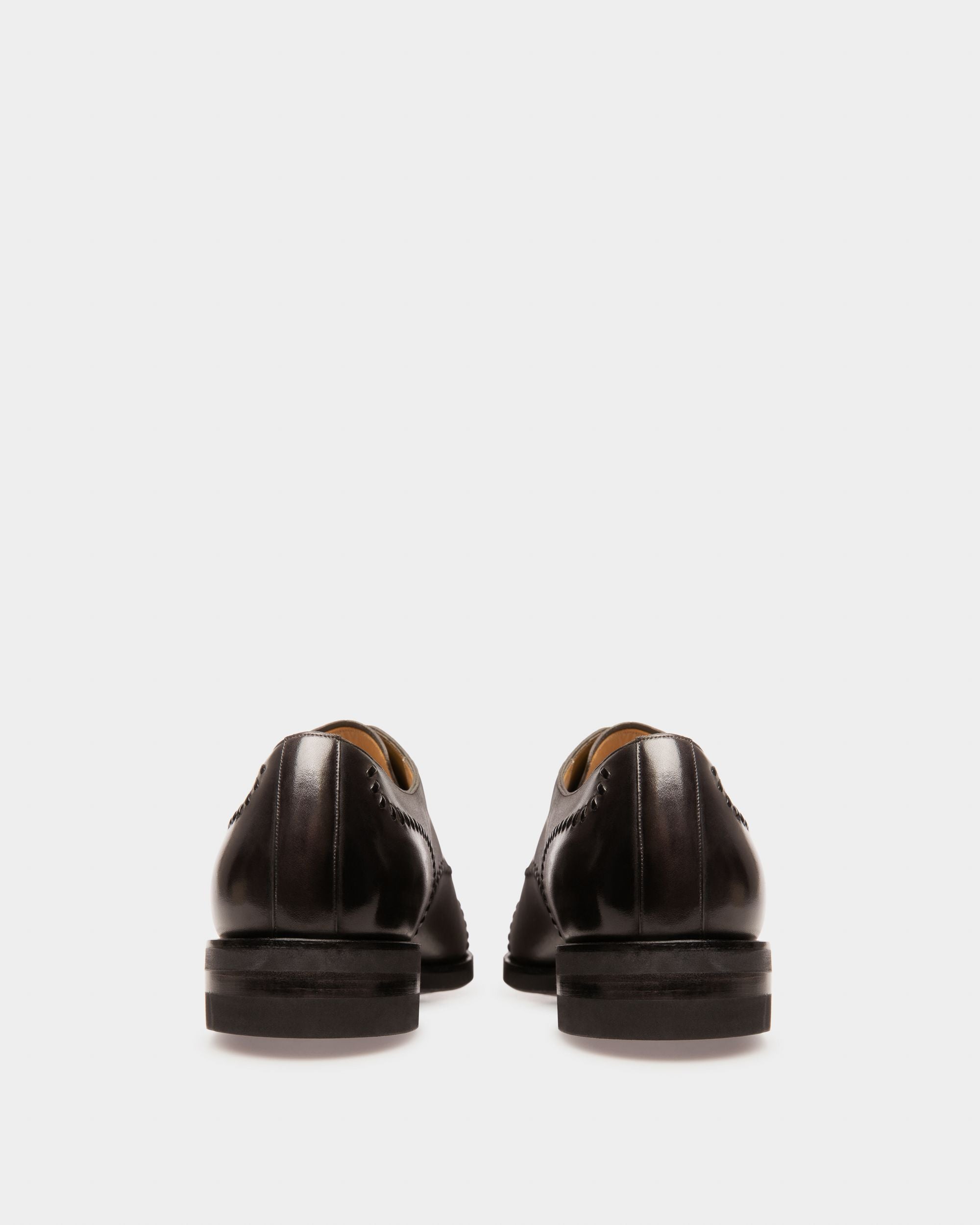 Scleyr Oxfordschuhe Aus Militärgrünem Leder - Herren - Bally - 04
