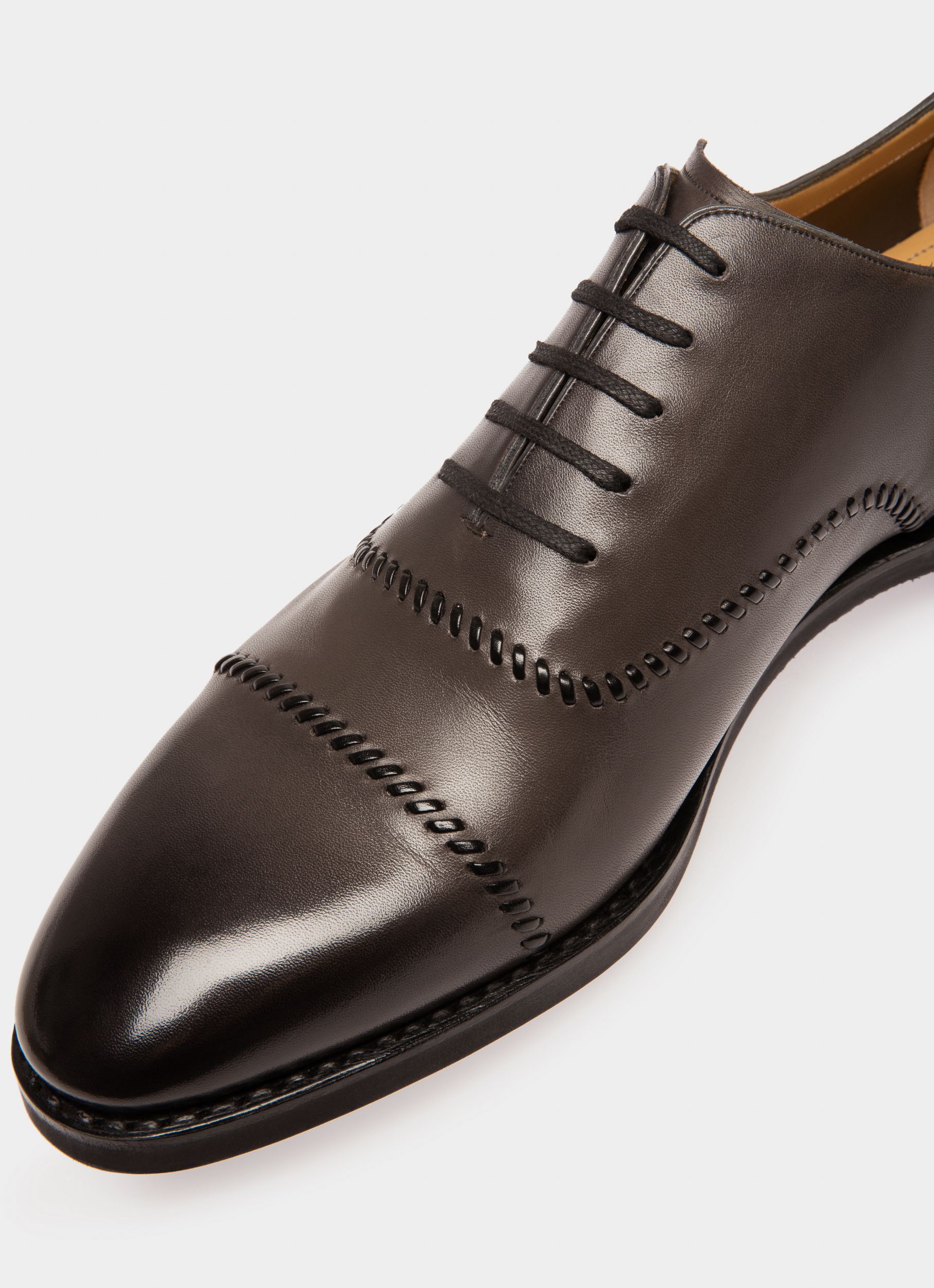 Scleyr Oxfordschuhe Aus Militärgrünem Leder - Herren - Bally - 06