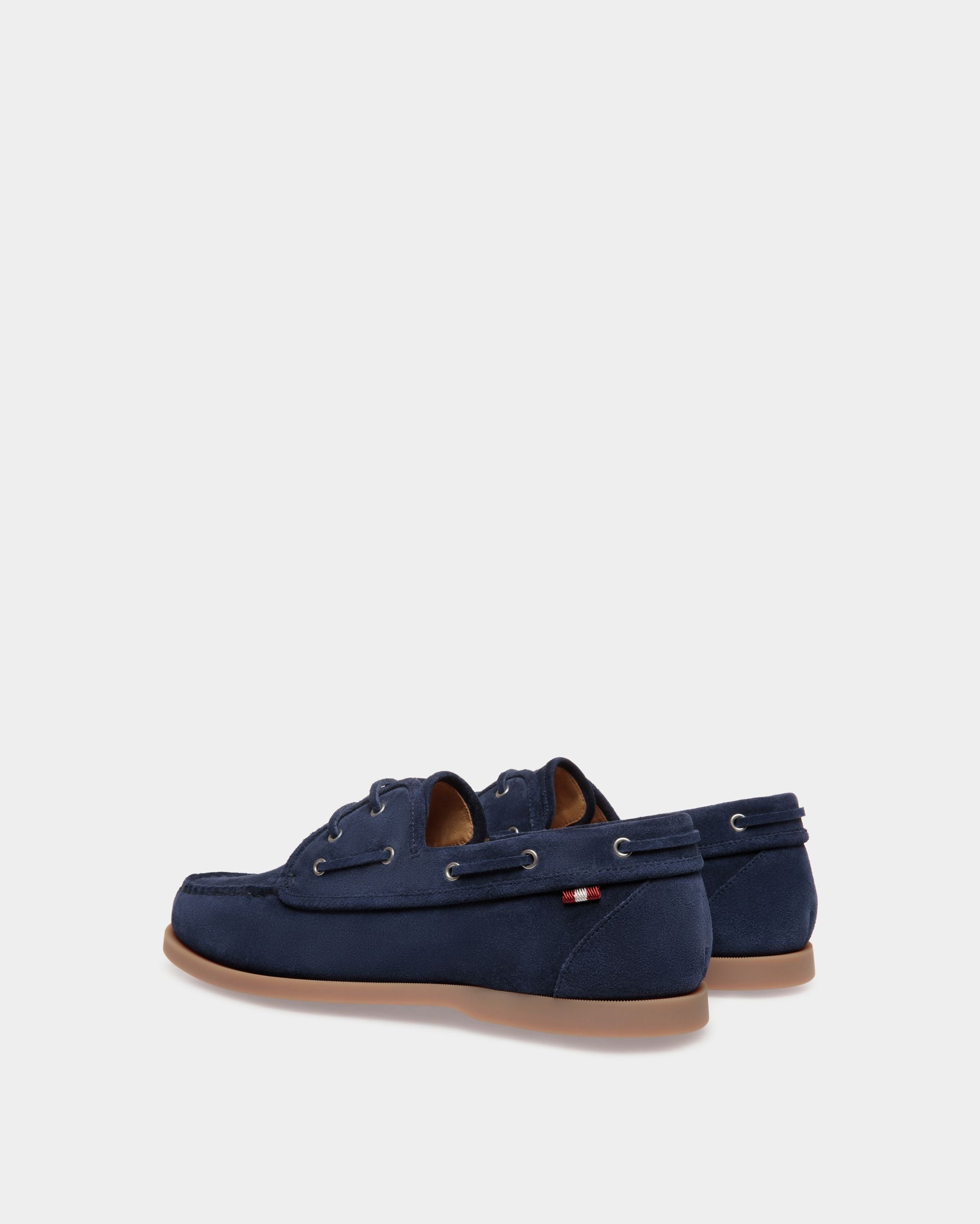 Nelson Moccassins In Blue Leather - Herren - Bally - 03