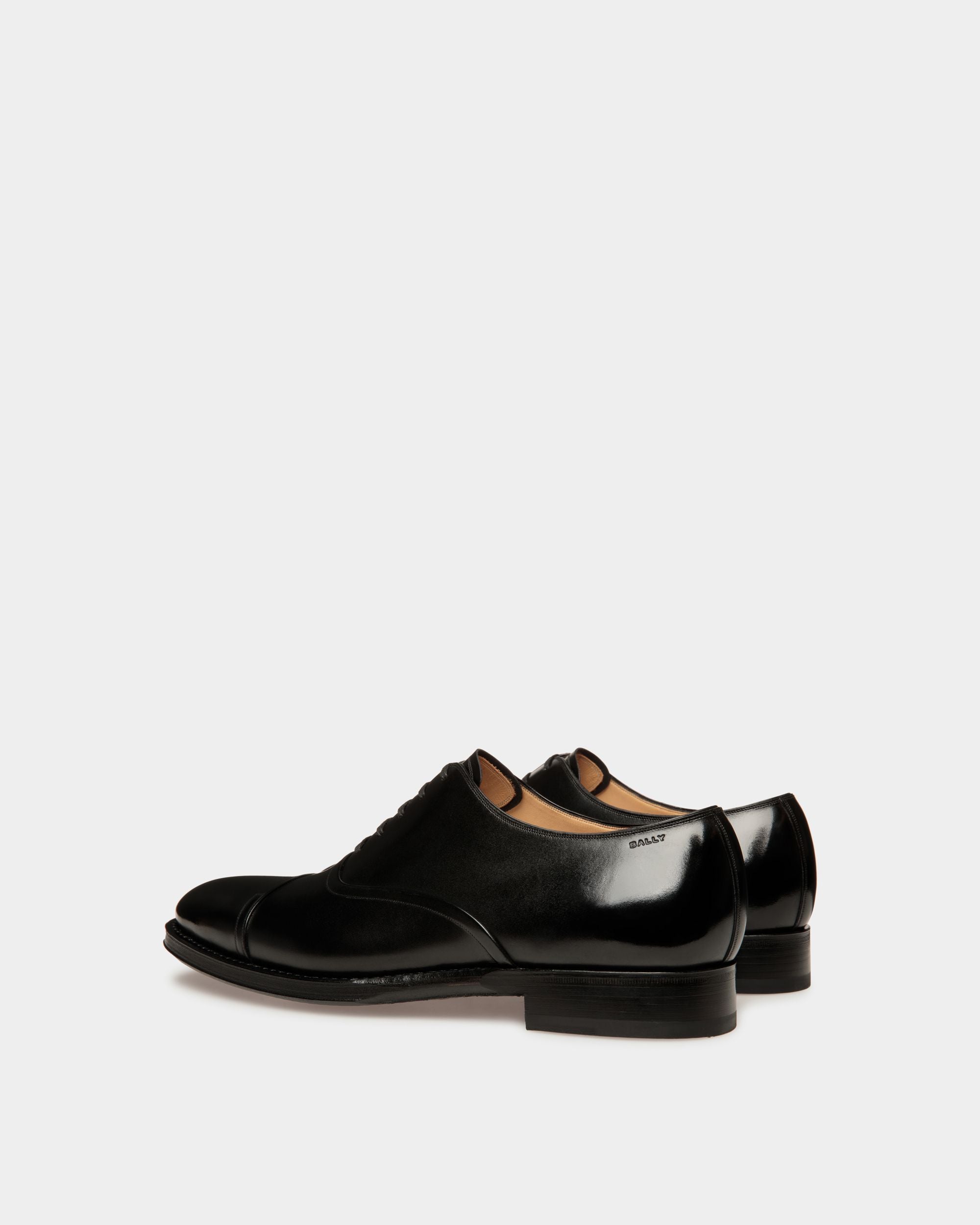 Richelieu Scribe Un En Cuir Noir - Homme - Bally - 04