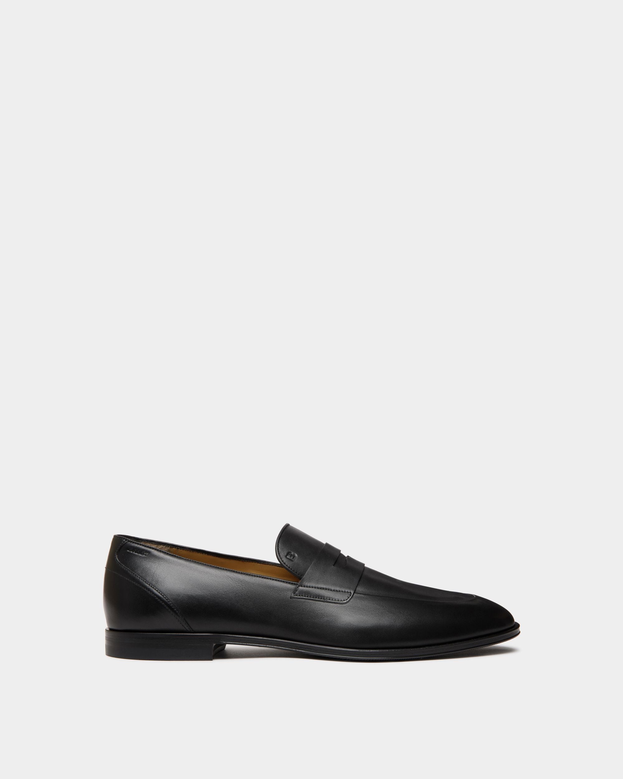 Westminster Loafer in Black Leather - Homme - Bally - 01