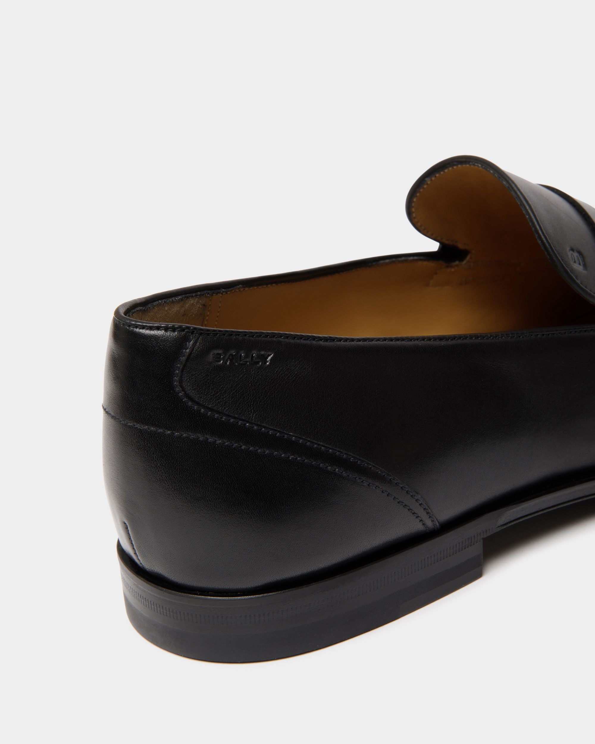 Westminster Loafer in Black Leather - Homme - Bally - 05