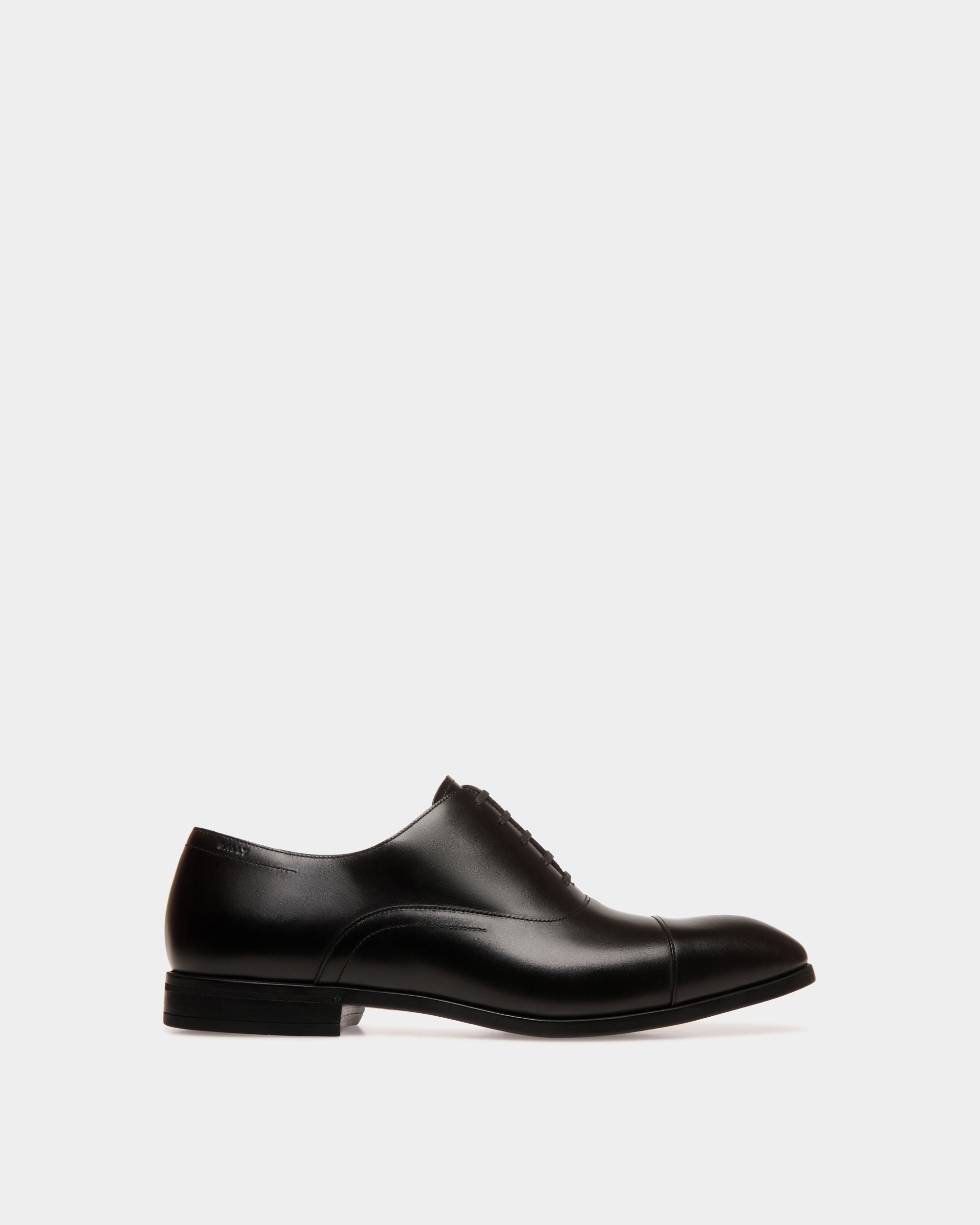 Oxford In Black  Leather - Hombre - Bally - 01