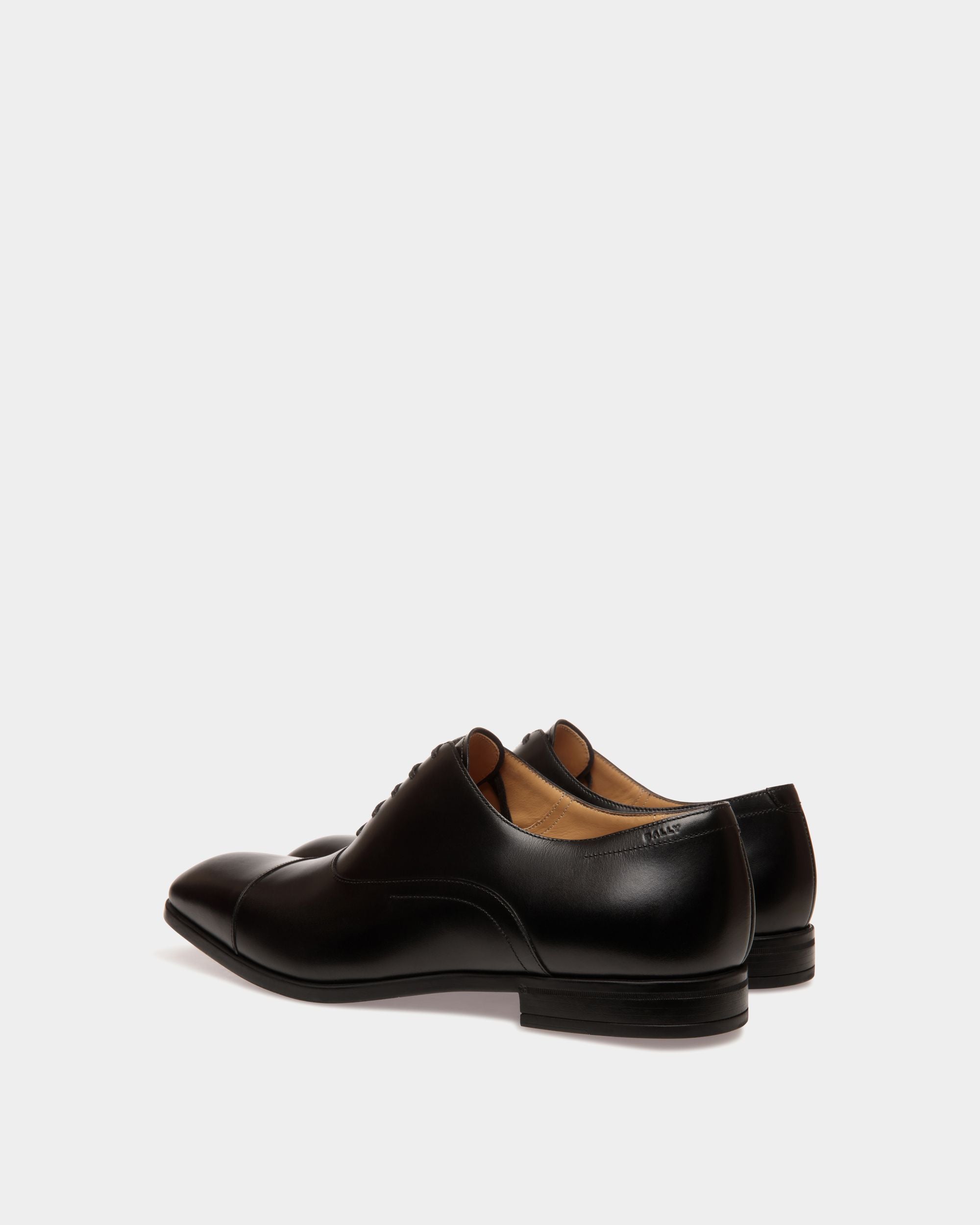 Oxford In Black  Leather - Hombre - Bally - 03