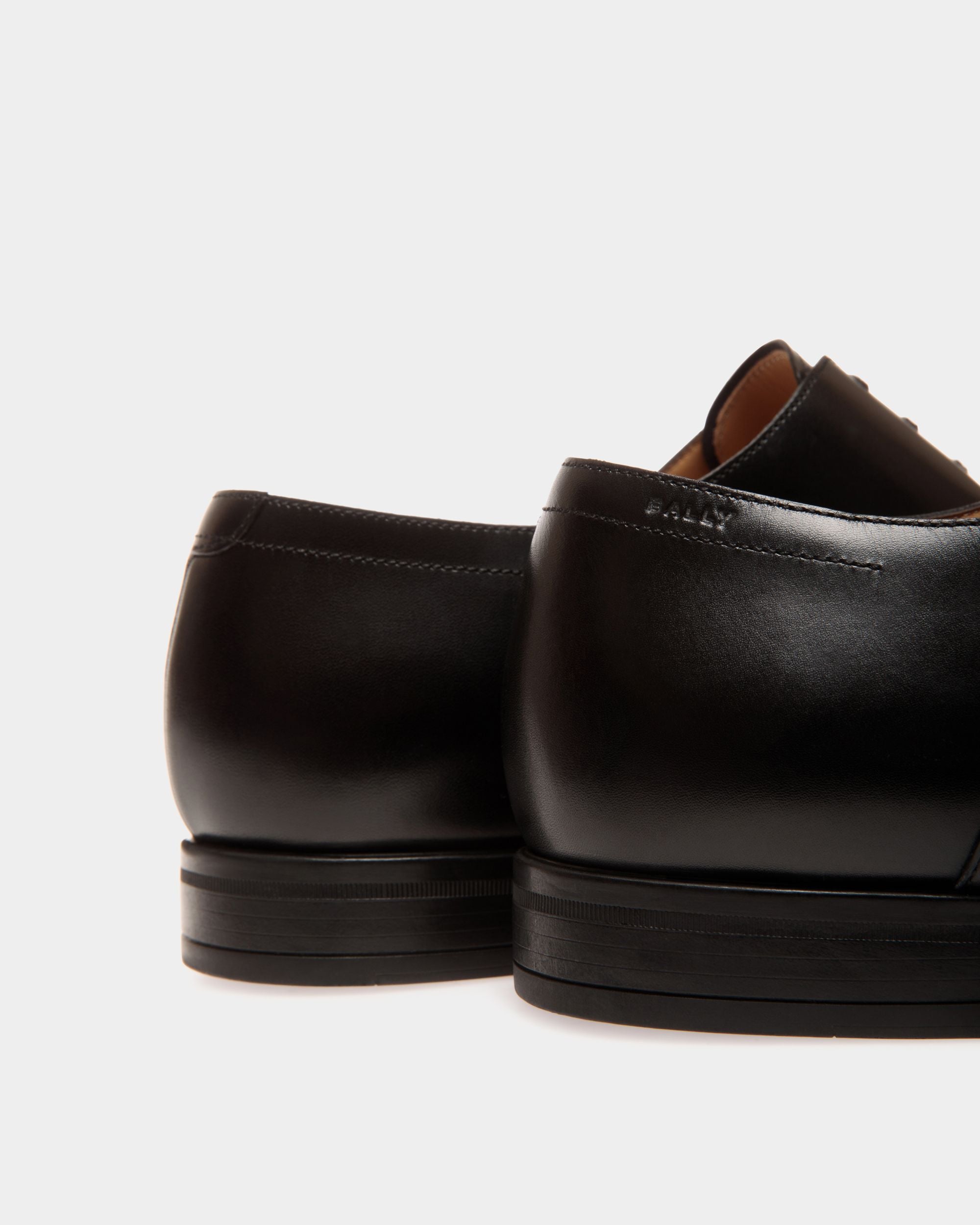 Oxford In Black  Leather - Hombre - Bally - 05