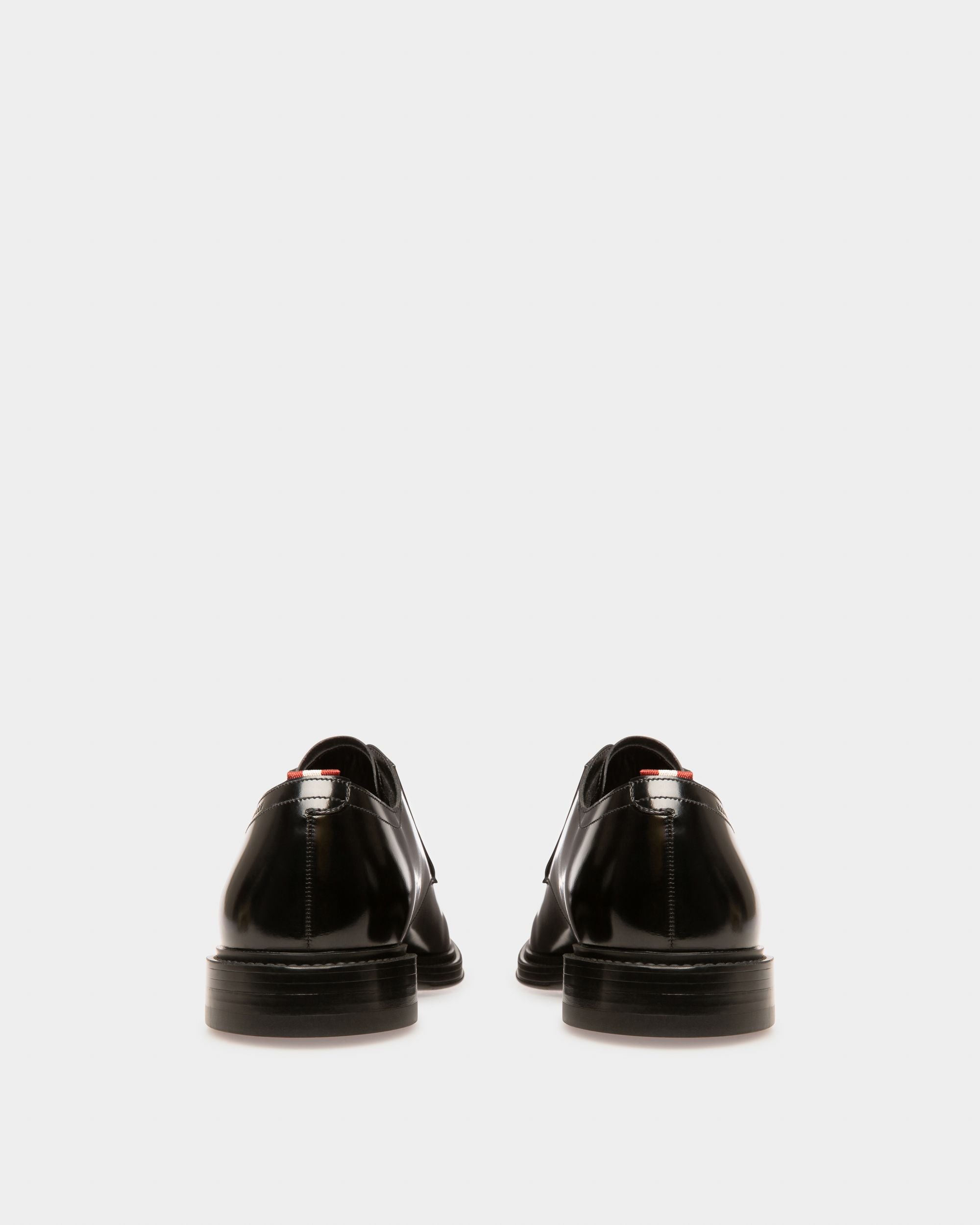 Nievro Derbies En Cuir Noir - Homme - Bally - 04