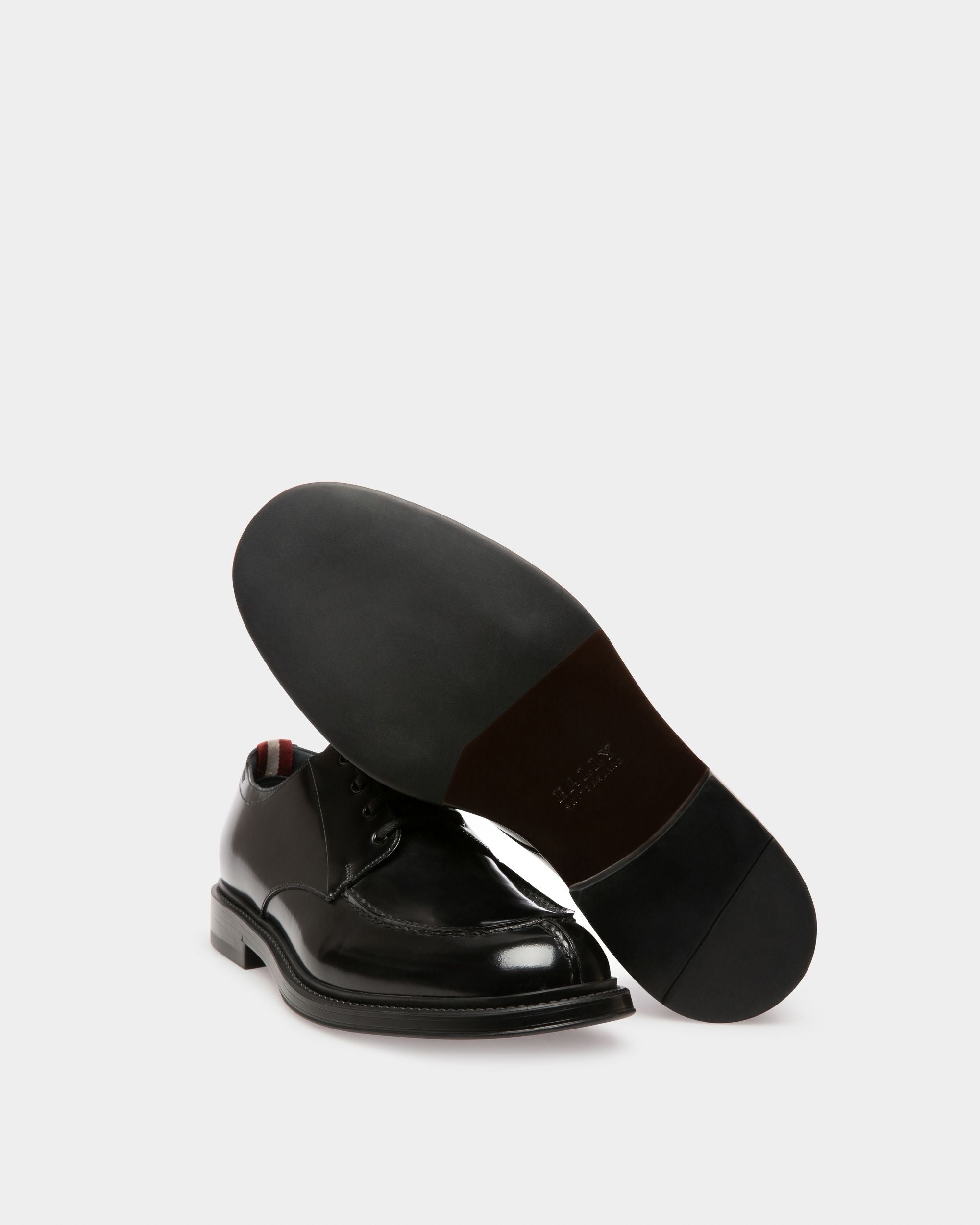 Nievro Derbies En Cuir Noir - Homme - Bally - 05