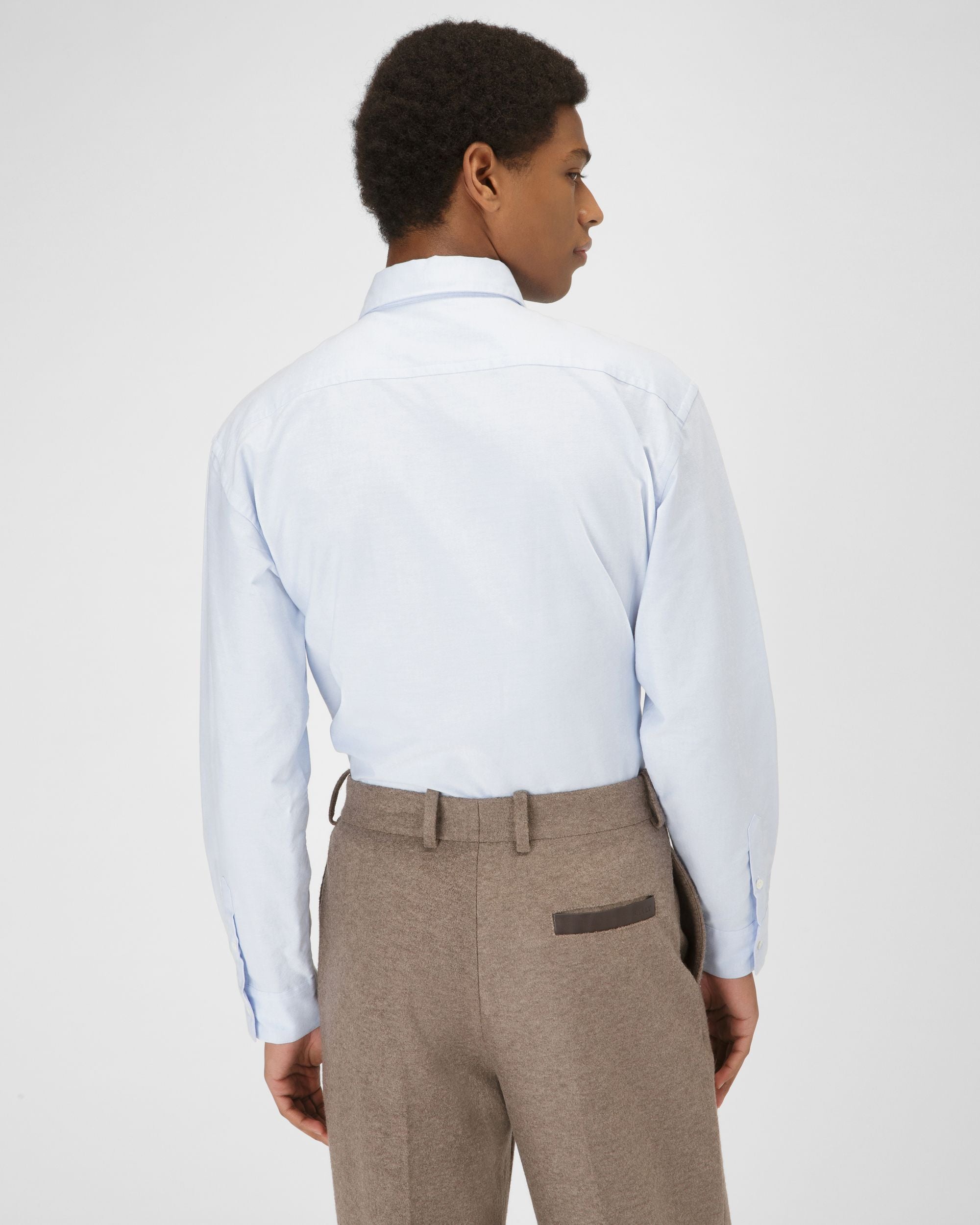 Chemise En Coton Bleu - Homme - Bally - 03