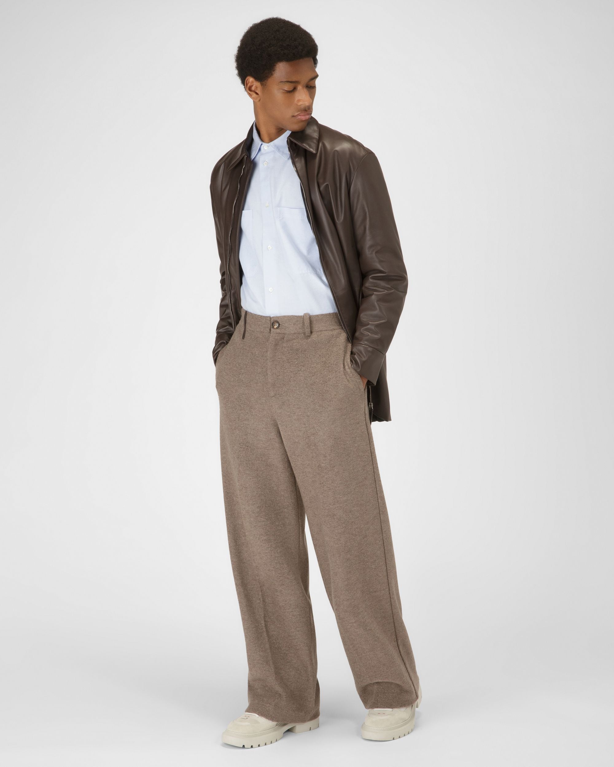 Chemise En Coton Bleu - Homme - Bally - 04