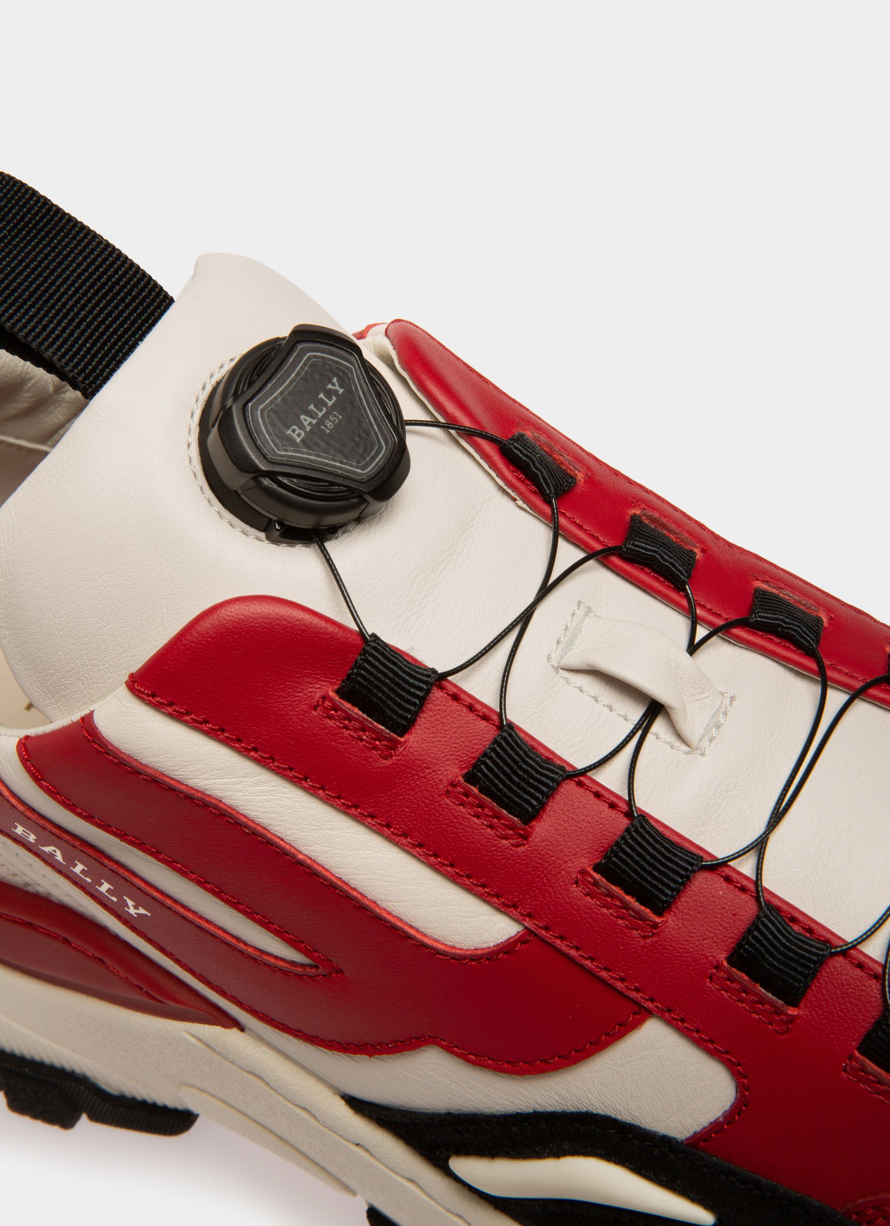 Harrys Sneakers En Cuir Rouge - Homme - Bally - 06