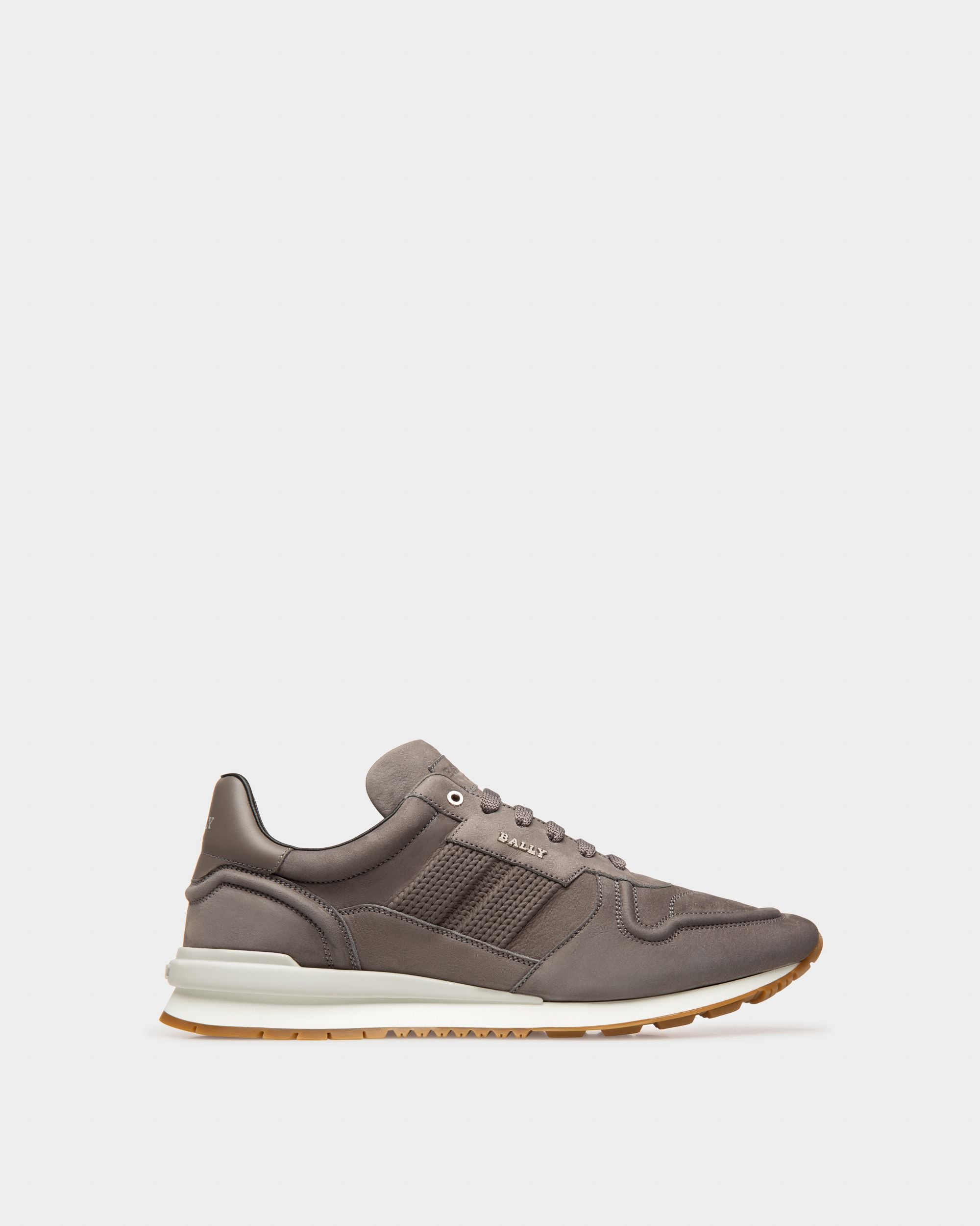 Asper Sneakers En Cuir Gris - Homme - Bally - 01