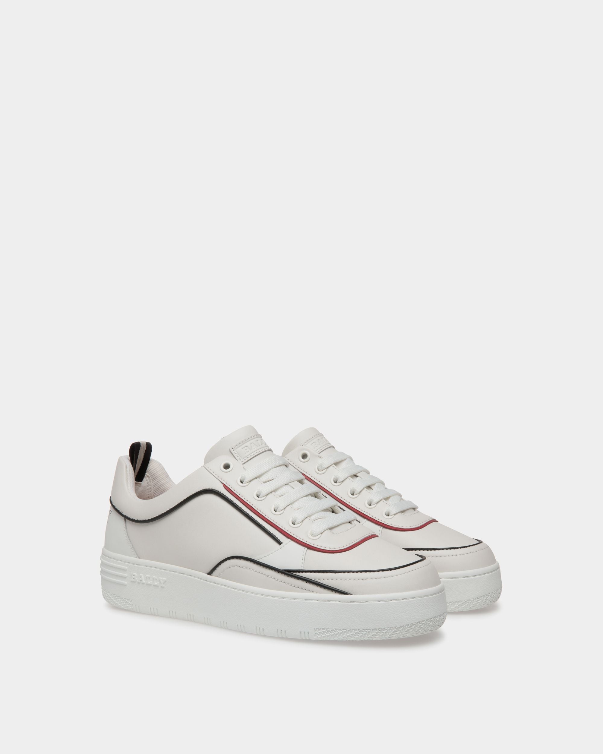 Sneaker In White Leather - Men's - Bally - 02