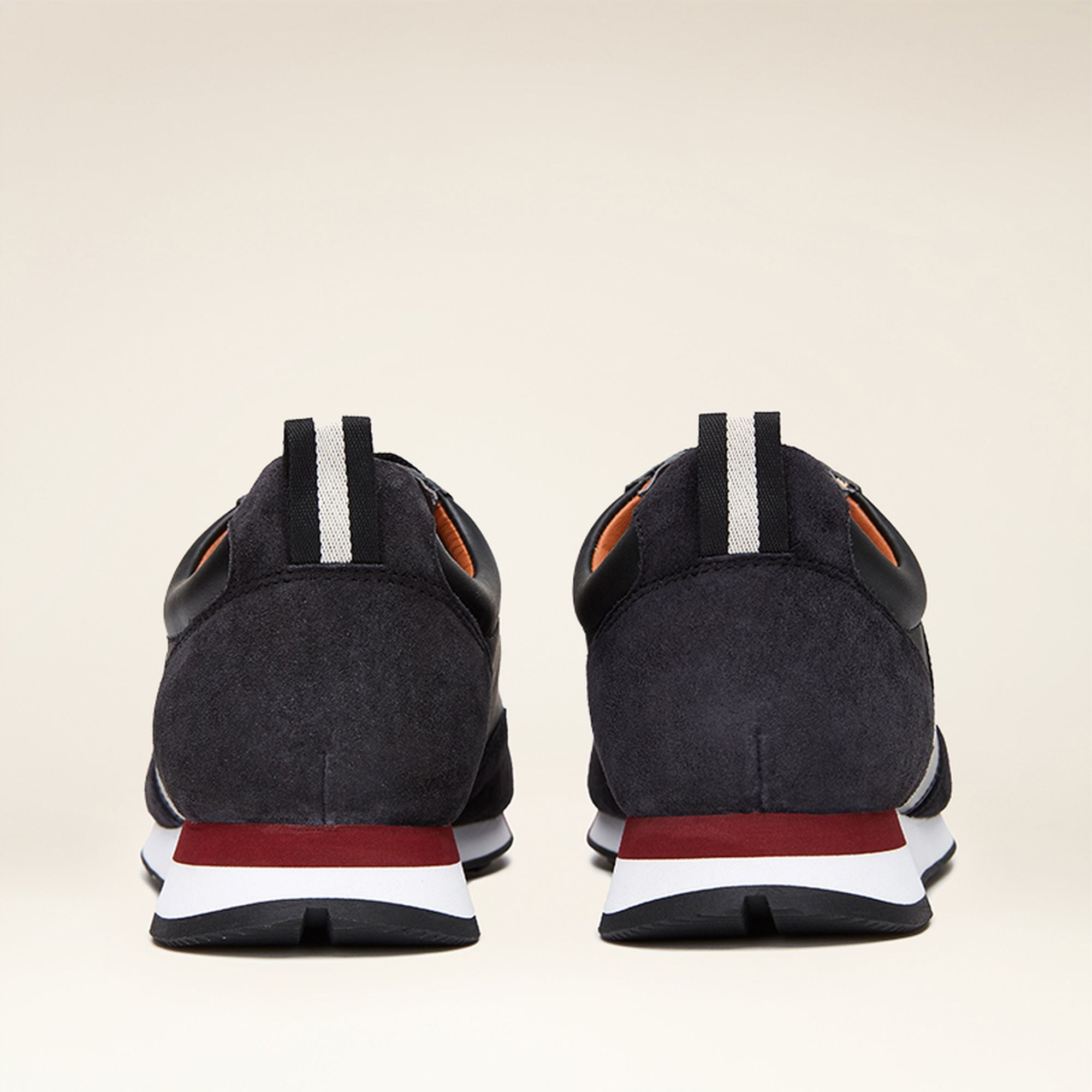Men's Casual White And Black Sneakers - Homme - Bally - 02