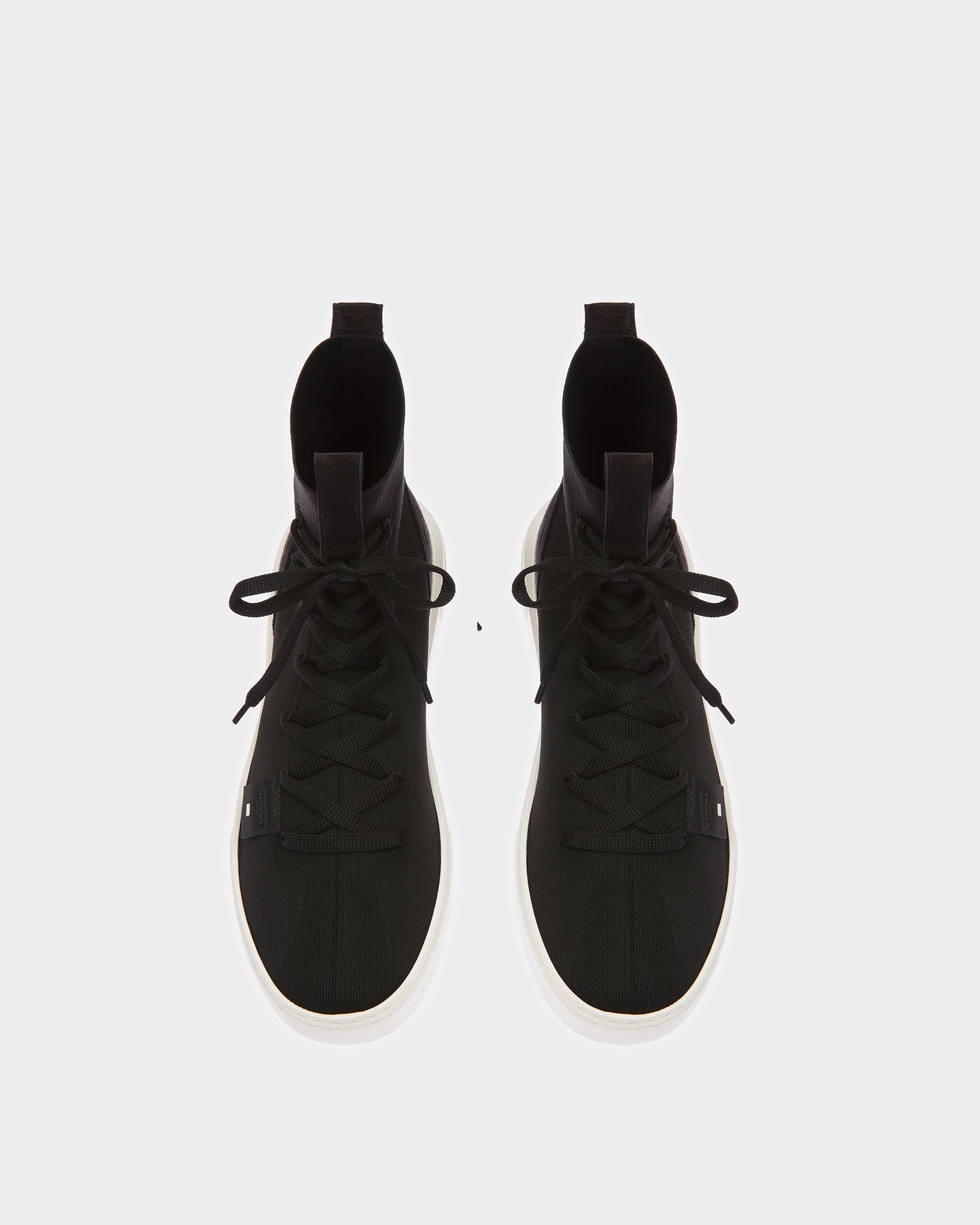 Mitys-T Leather Sneakers In Black - Men's - Bally - 02