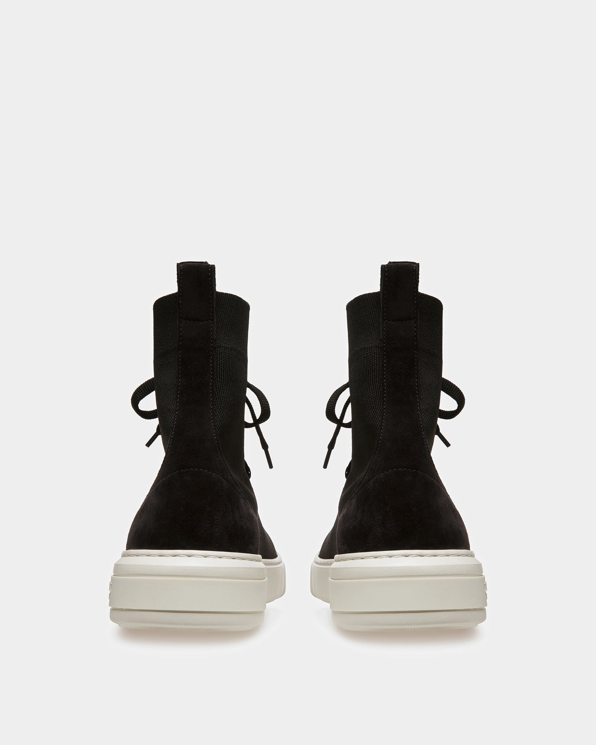 Mitys-T Leather Sneakers In Black - Men's - Bally - 04